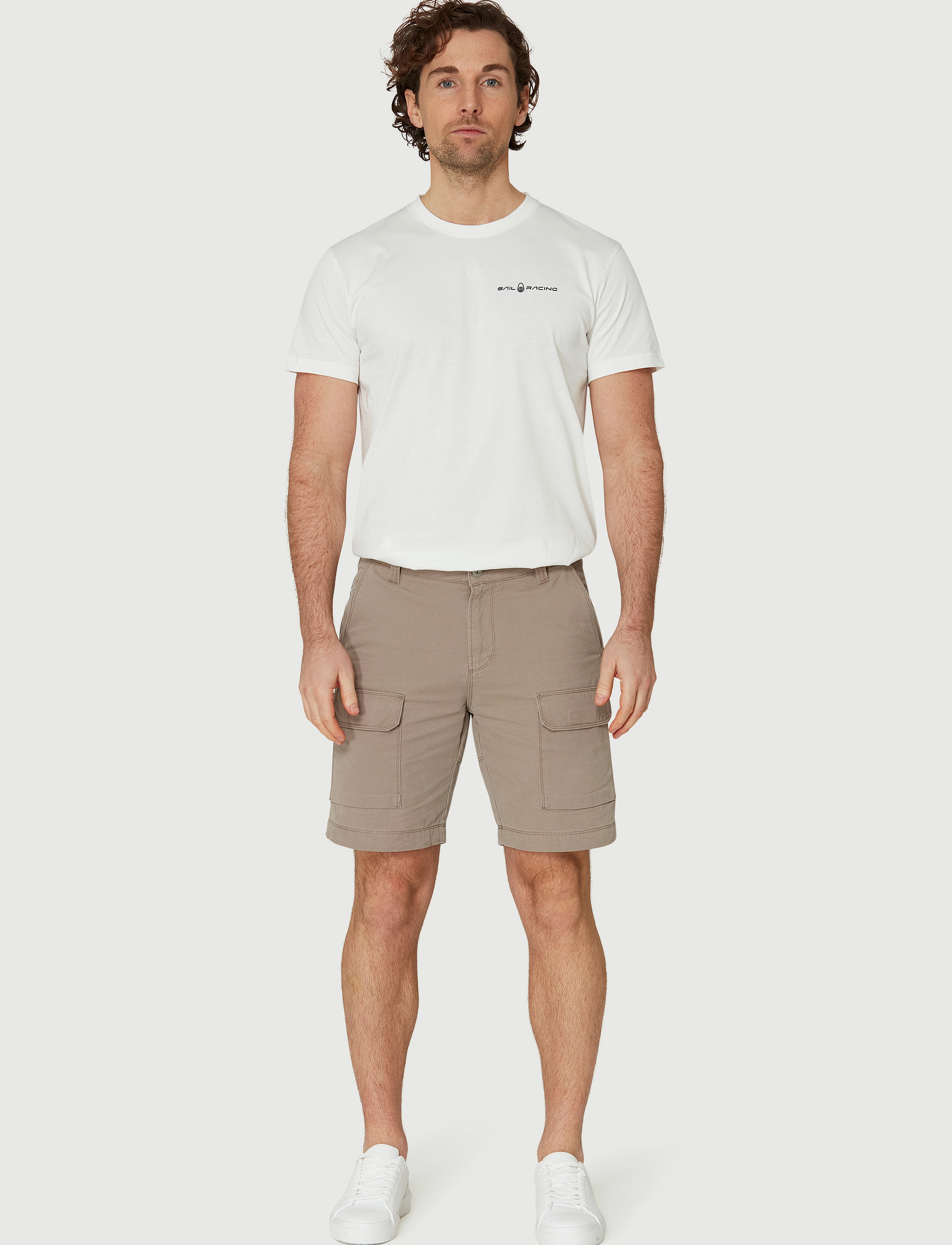 Sail Racing Bowman Shorts, Mænd, Cargo Shorts, Brun, Str: S