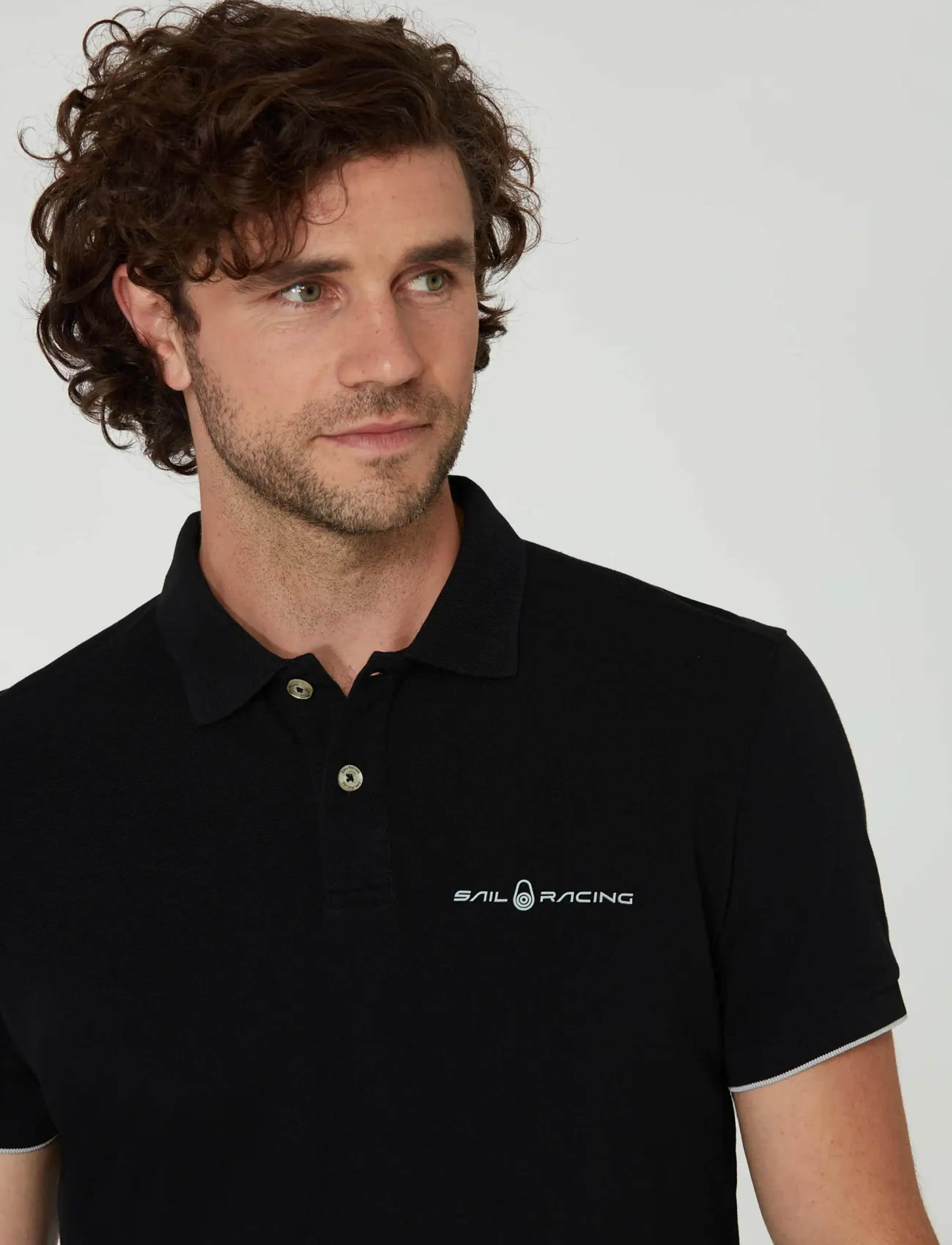 Sail Racing - BOWMAN LOGO POLO - palaidinės ir marškinėliai - carbon - 5