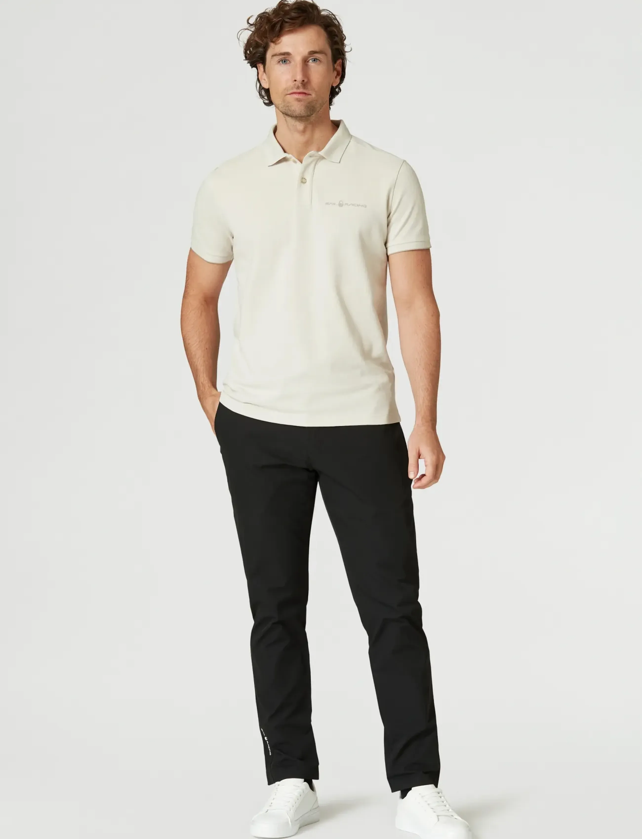 Sail Racing BOWMAN LOGO POLO - Pikéer - ECRU / cream