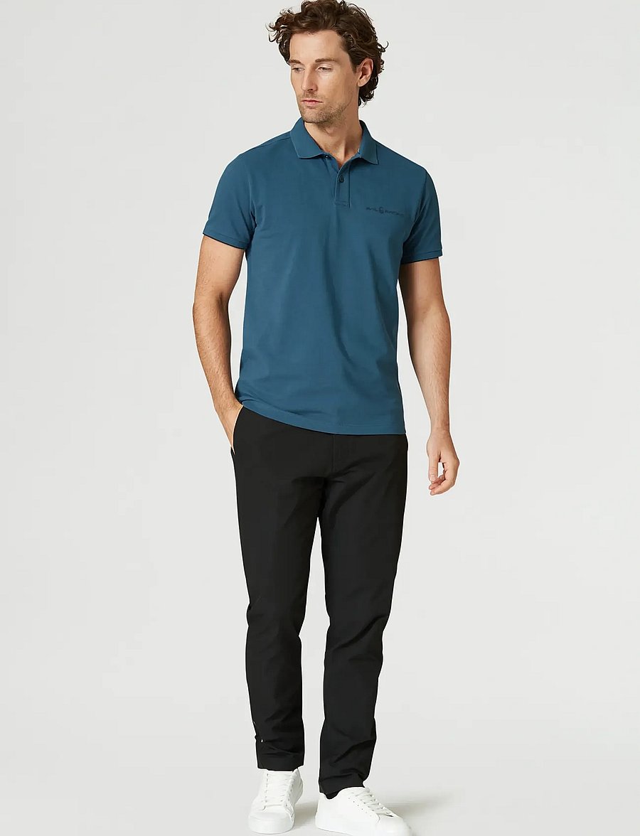 Sail Racing - BOWMAN LOGO POLO - polos - neptune blue - 0