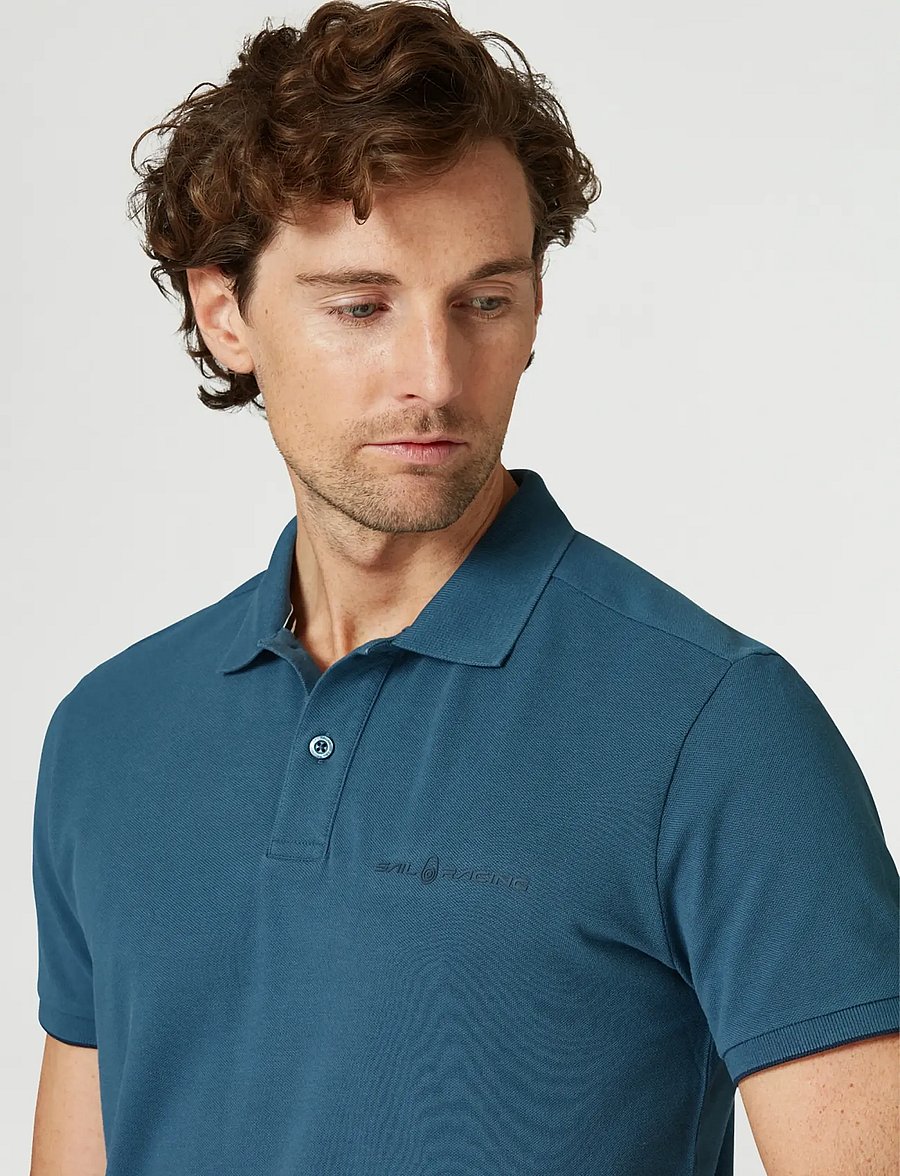Sail Racing - BOWMAN LOGO POLO - polos - neptune blue - 5