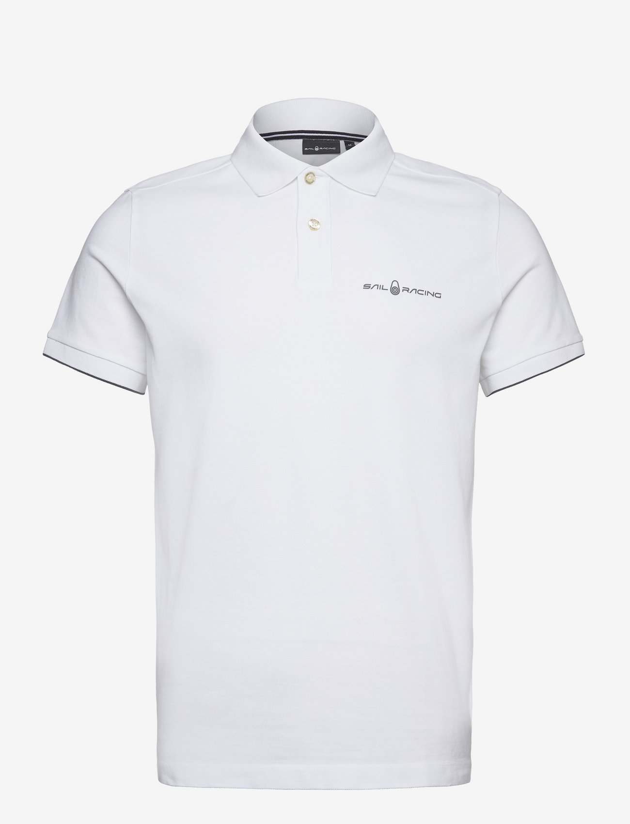 Sail Racing - BOWMAN LOGO POLO - oberteile & t-shirts - white - 1