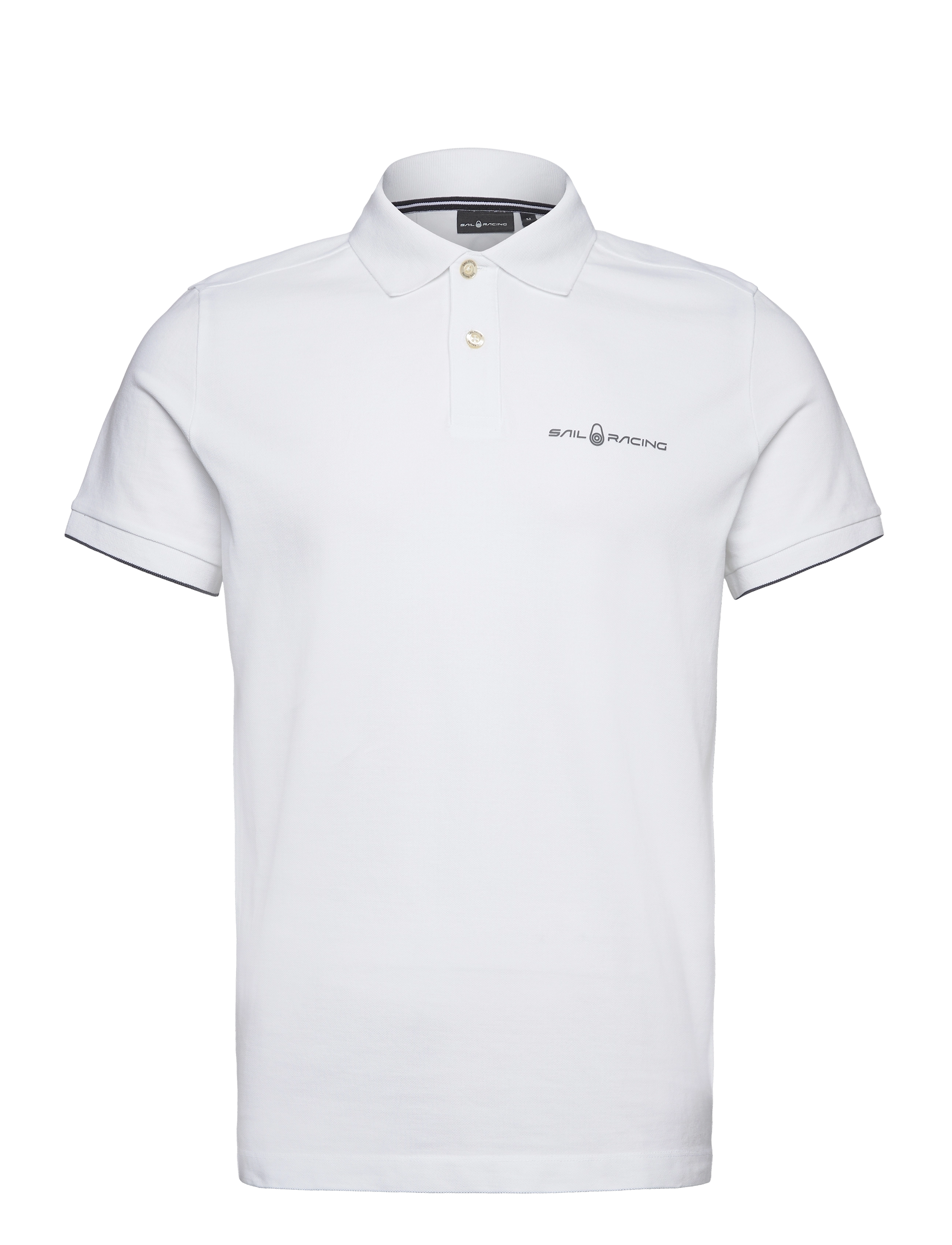 Sail Racing BOWMAN LOGO POLO - Poloshirts - WHITE / white