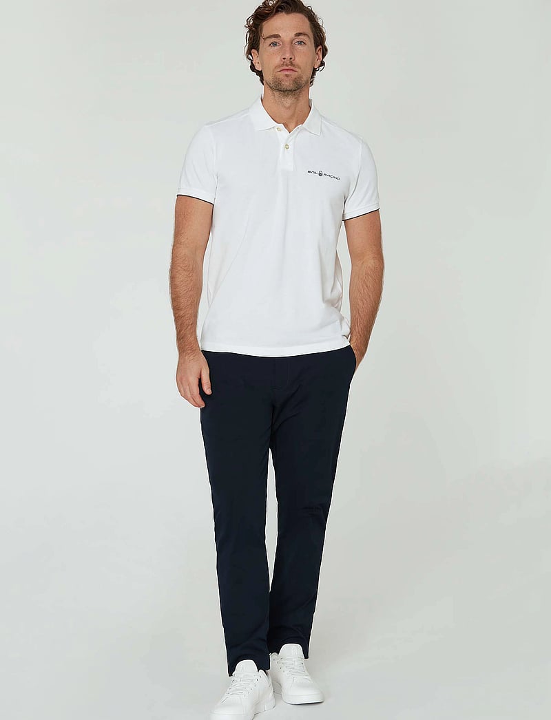 Sail Racing - BOWMAN LOGO POLO - oberteile & t-shirts - white - 0