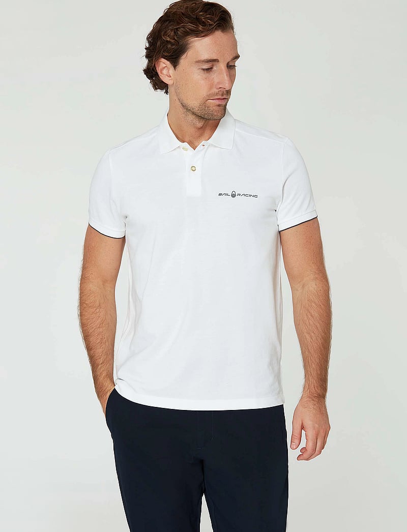Sail Racing - BOWMAN LOGO POLO - oberteile & t-shirts - white - 3