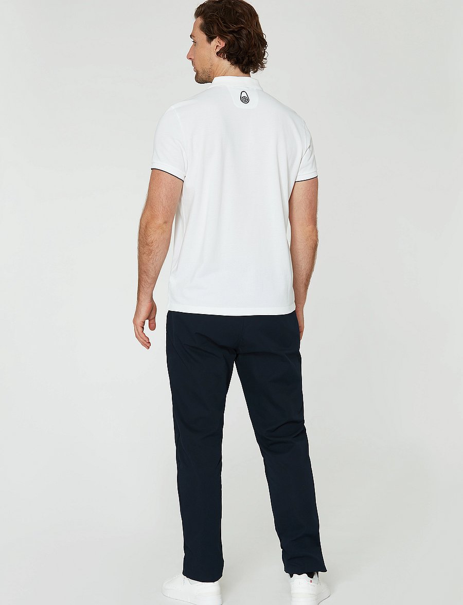 Sail Racing - BOWMAN LOGO POLO - alussärgid ja t-särgid - white - 4