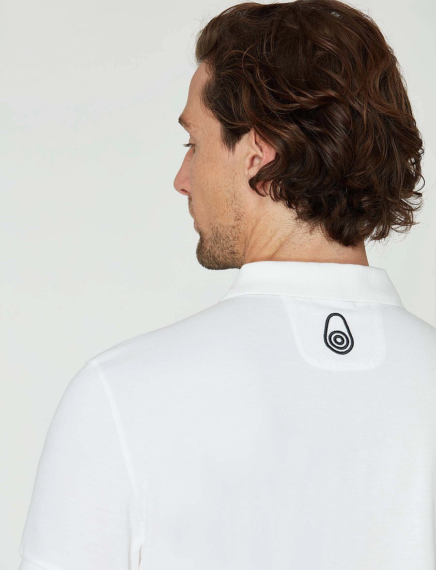 Sail Racing - BOWMAN LOGO POLO - alussärgid ja t-särgid - white - 5