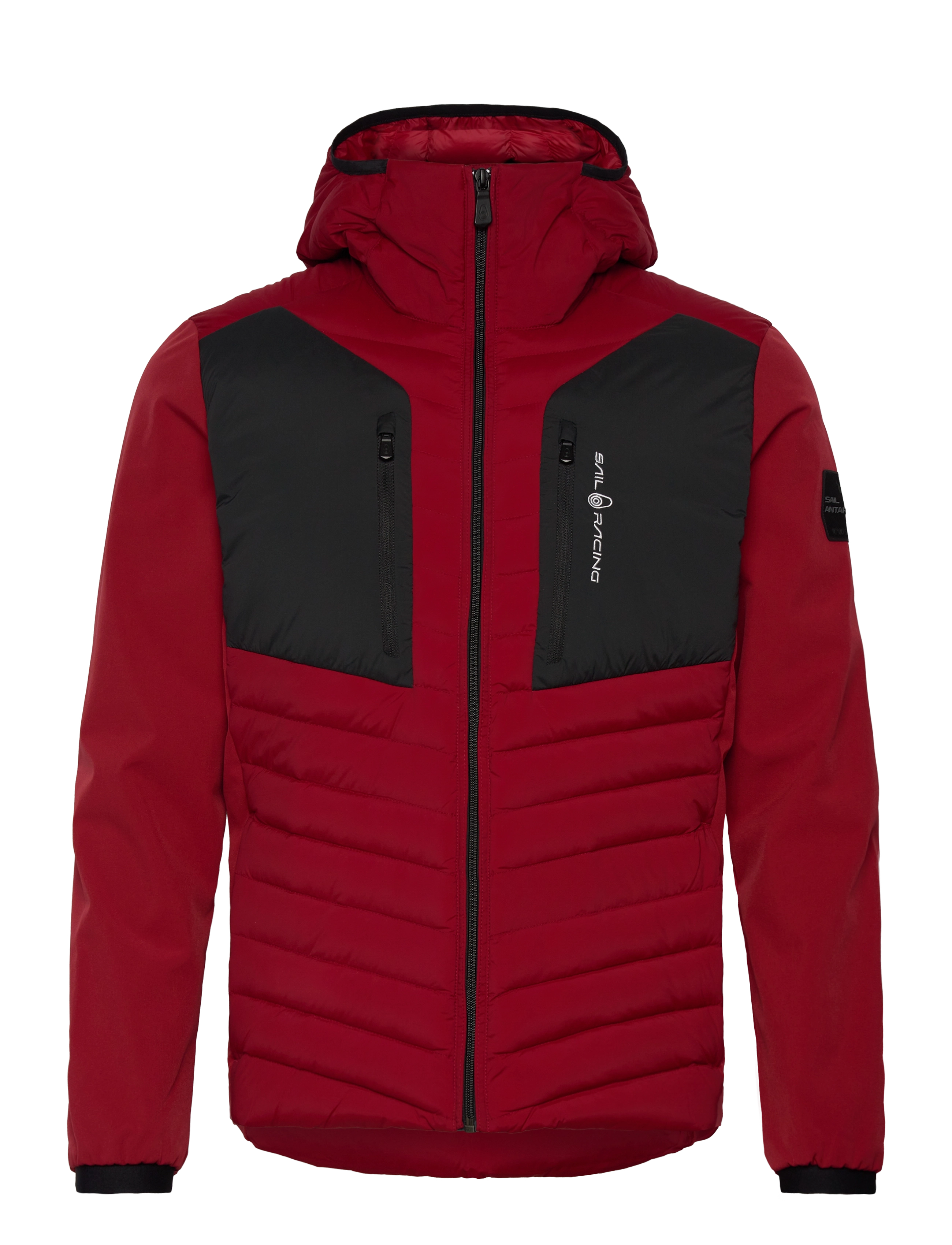 PATROL HYBRID JACKET - RED DAHLIA