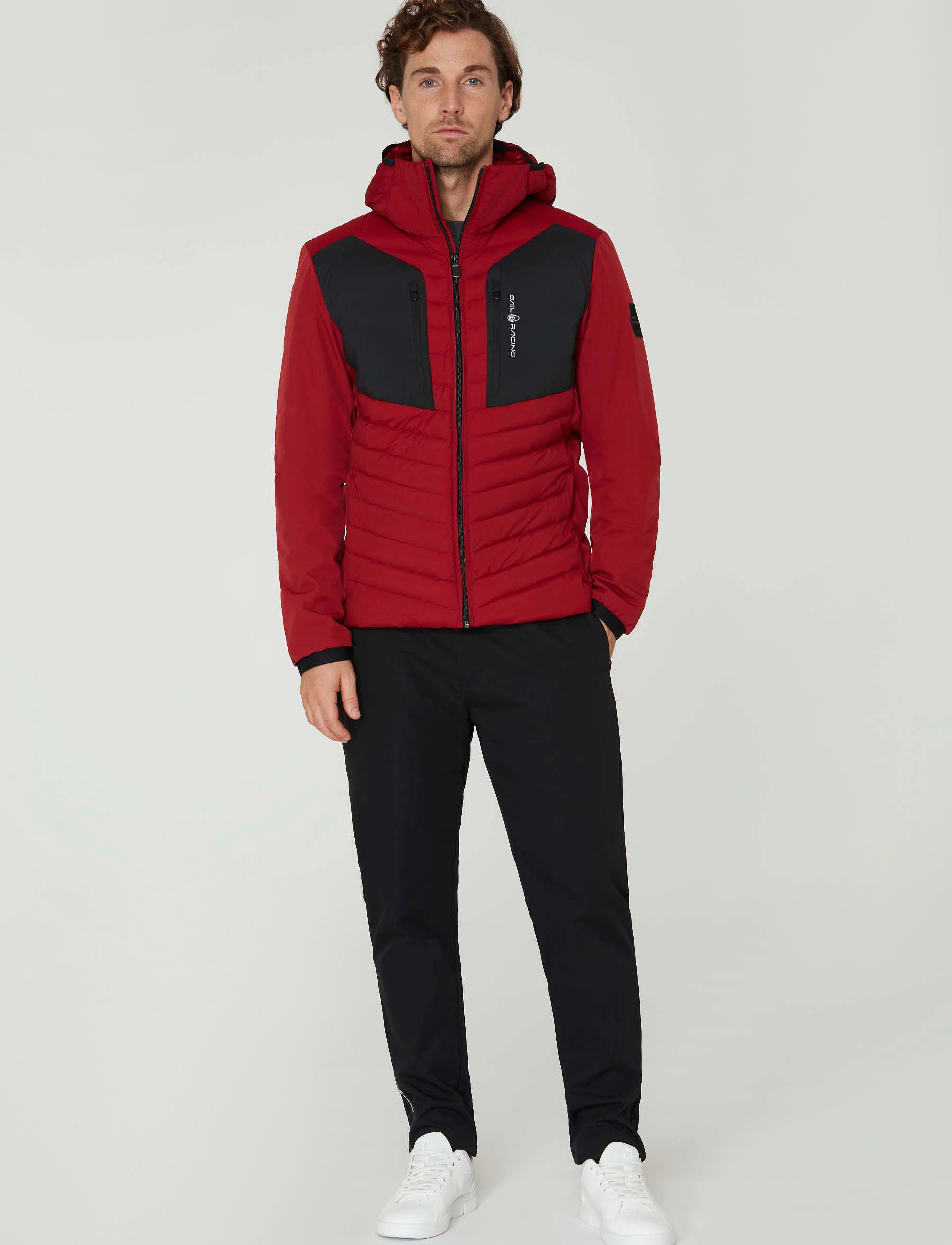 Sail Racing Patrol Hybrid Jacket, Mænd, Hybrid Jakke, Rød, Str: M
