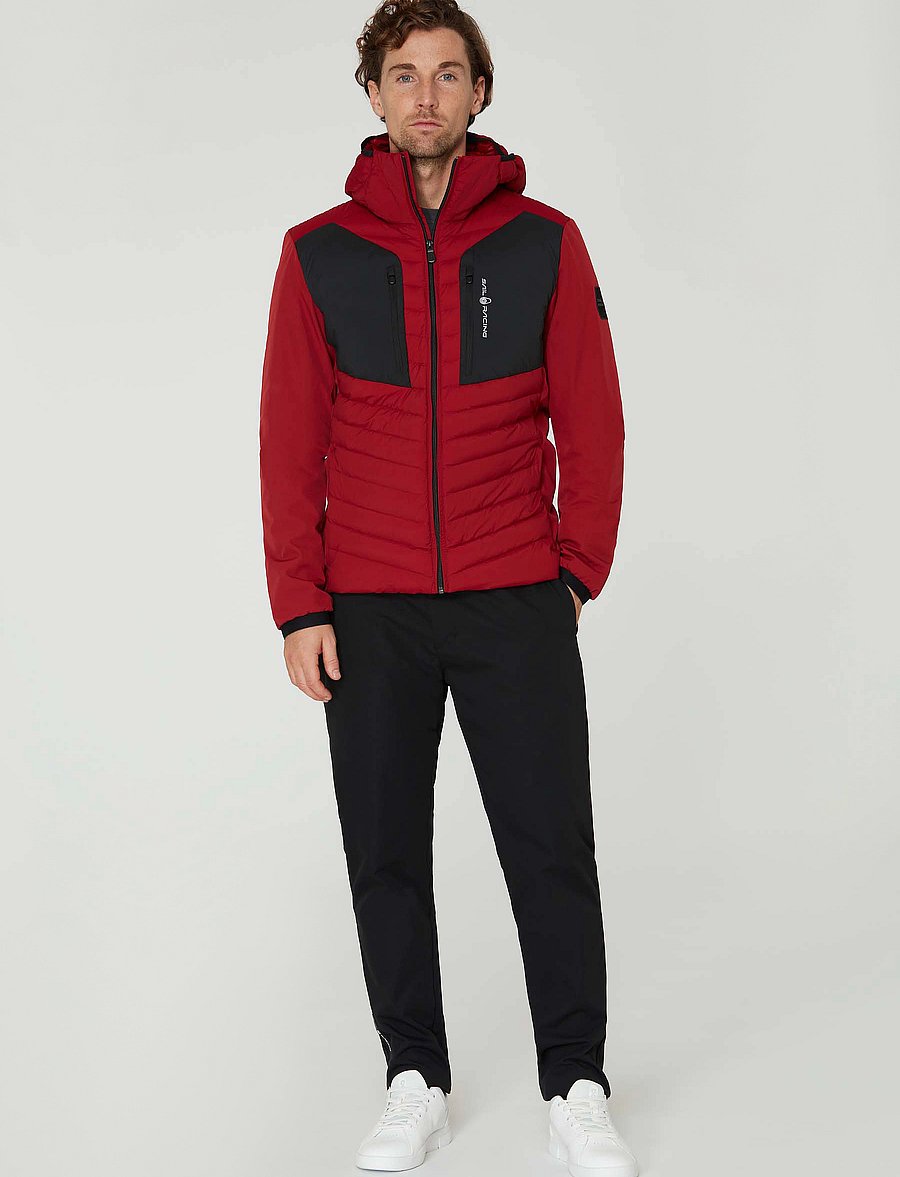 Sail Racing - PATROL HYBRID JACKET - ulkoilutakit - red dahlia - 0