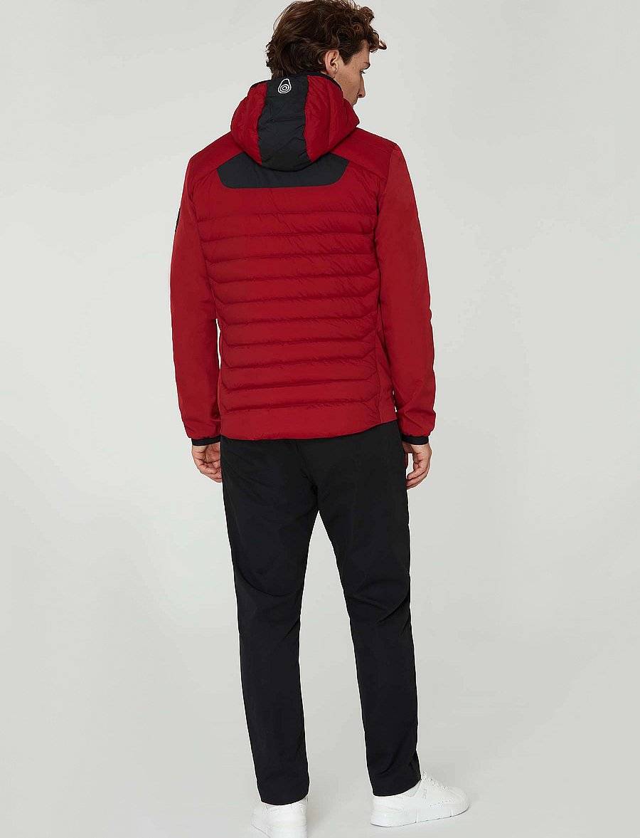 Sail Racing - PATROL HYBRID JACKET - ulkoilutakit - red dahlia - 4