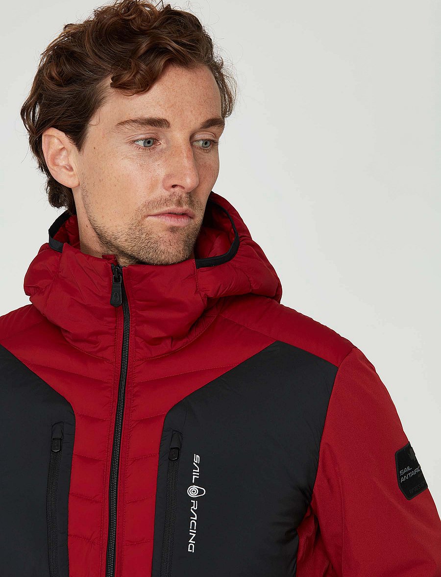 Sail Racing - PATROL HYBRID JACKET - ulkoilutakit - red dahlia - 5