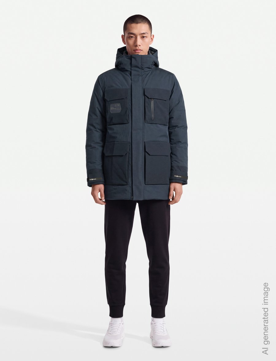 Sail Racing - GLACIER BAY PARKA - parkasjackor - dark navy - 0