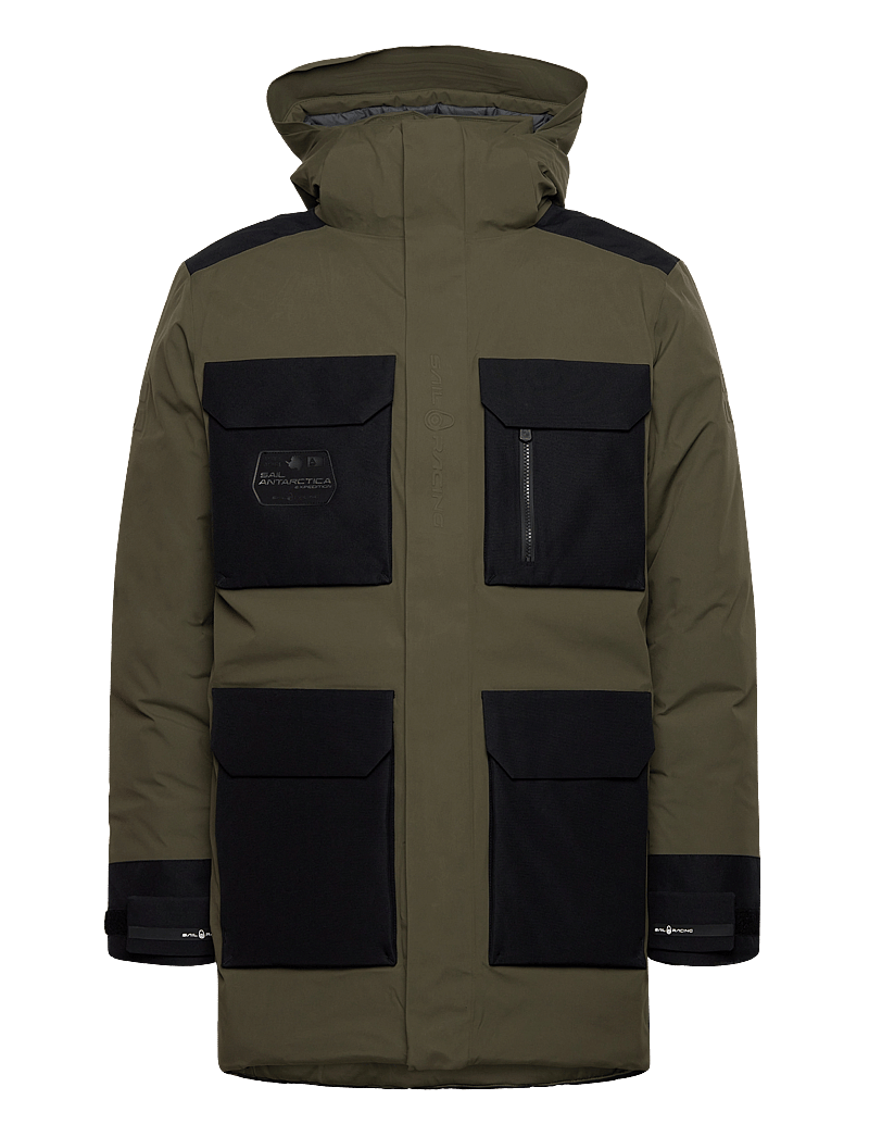 Sail Racing - GLACIER BAY PARKA - parkas - olive - 0