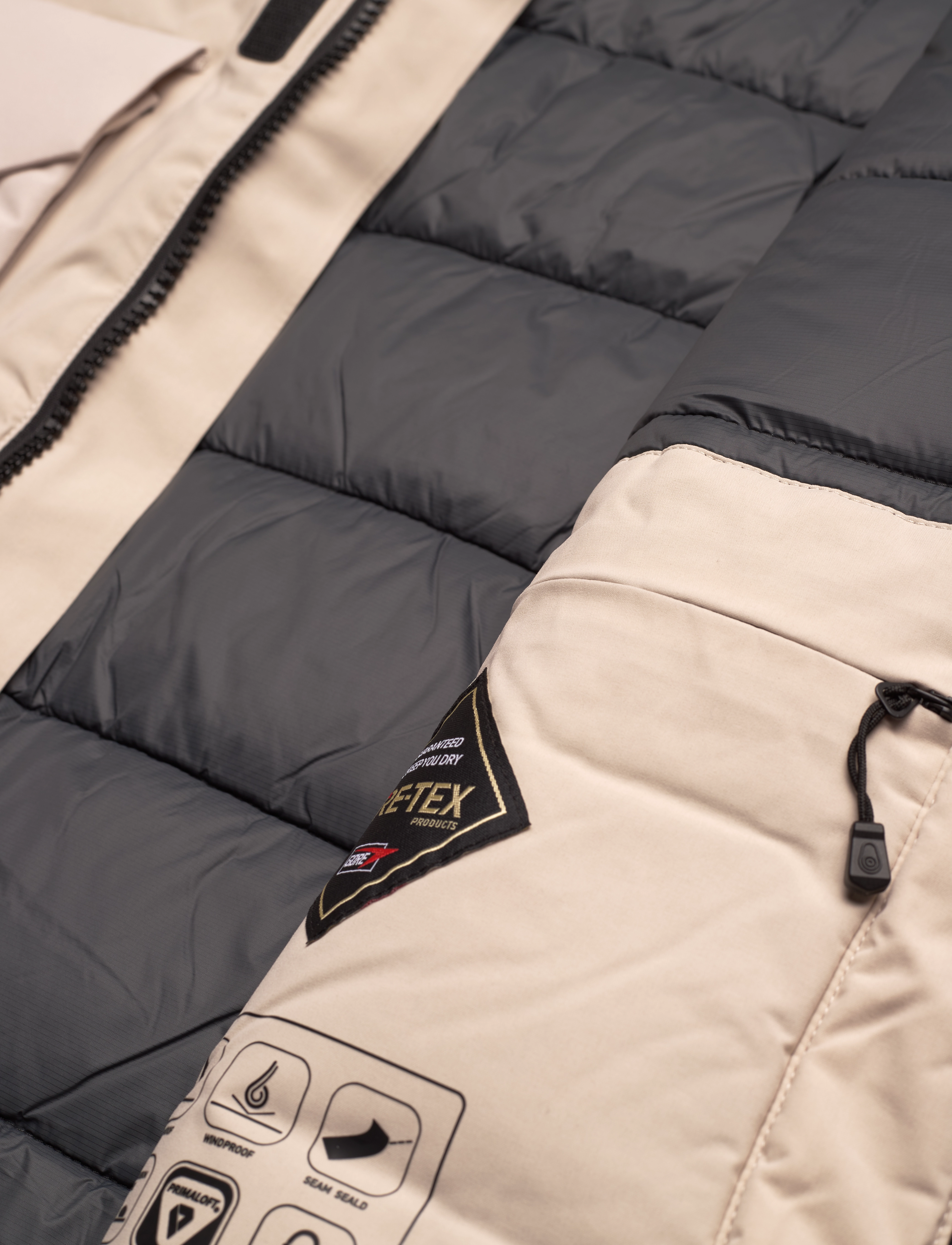 Sail Racing - GLACIER BAY JACKET - vabaõhu- ja vihmajoped - warm beige - 5