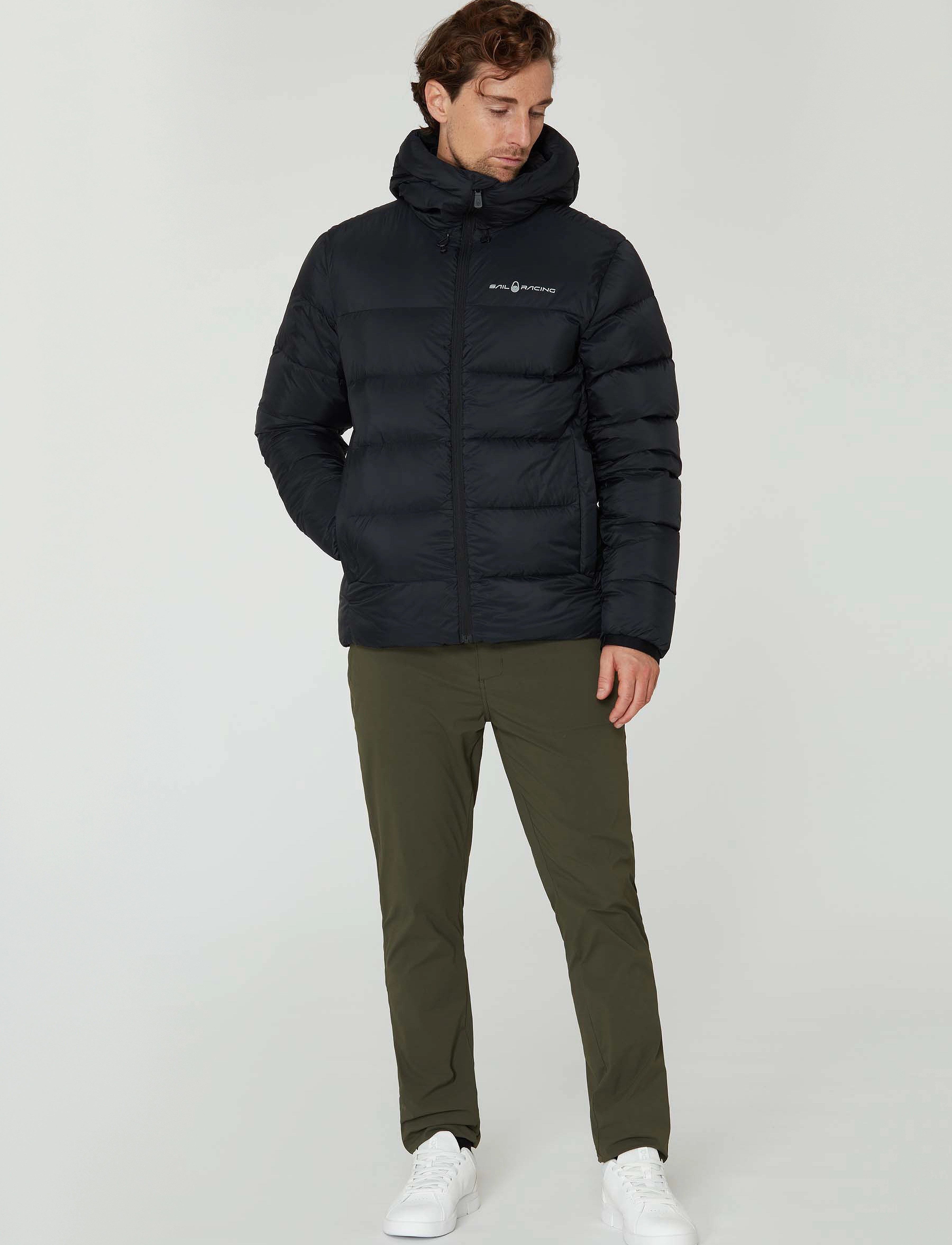 Sail Racing - CLOUD DOWN HOOD - sulejoped ja voodriga joped - carbon - 0