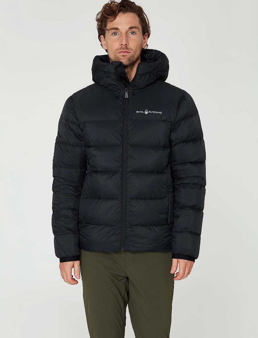 Sail Racing - CLOUD DOWN HOOD - sulejoped ja voodriga joped - carbon - 3