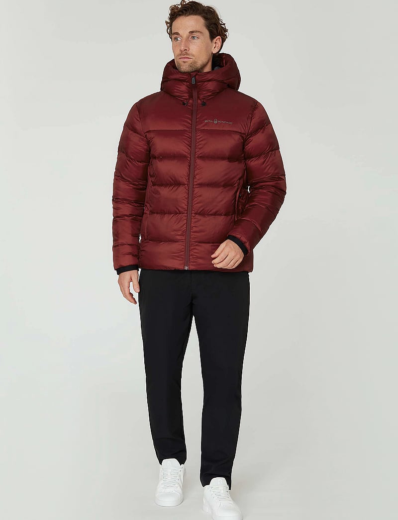 CLOUD DOWN HOOD DEEP RED