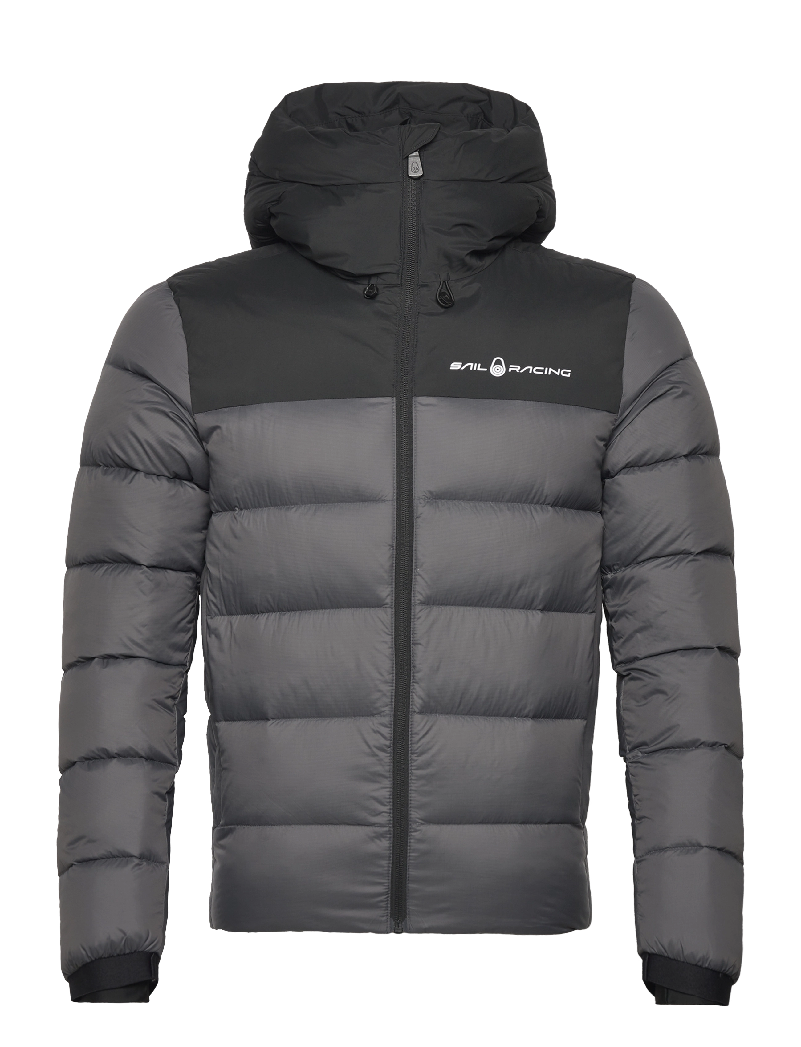 CLOUD DOWN HOOD - DK GREY SOLID