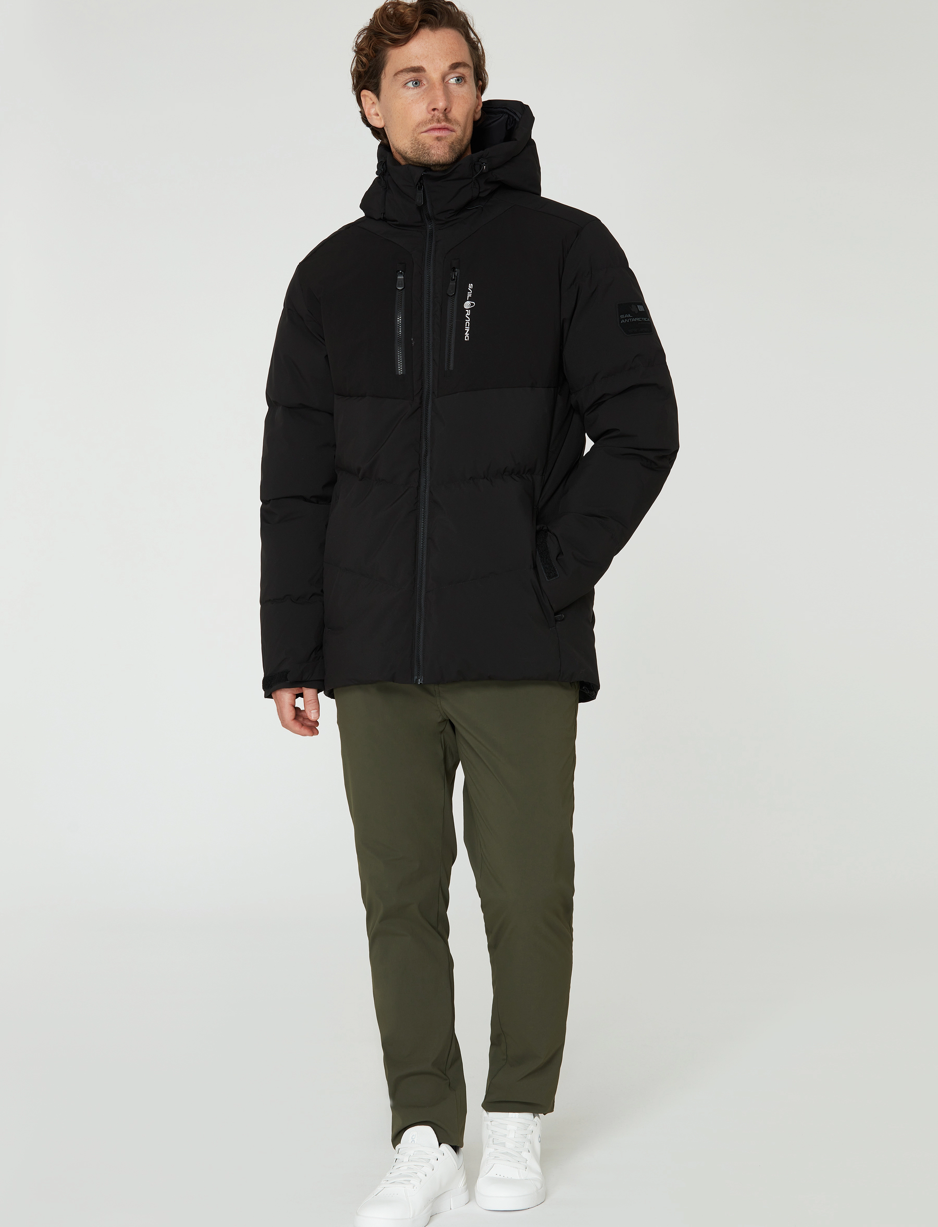 Sail Racing Patrol Down Jacket, L, Jackets, Schwarz - Padded Männerswear