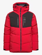 PATROL DOWN JACKET - RED CHILI