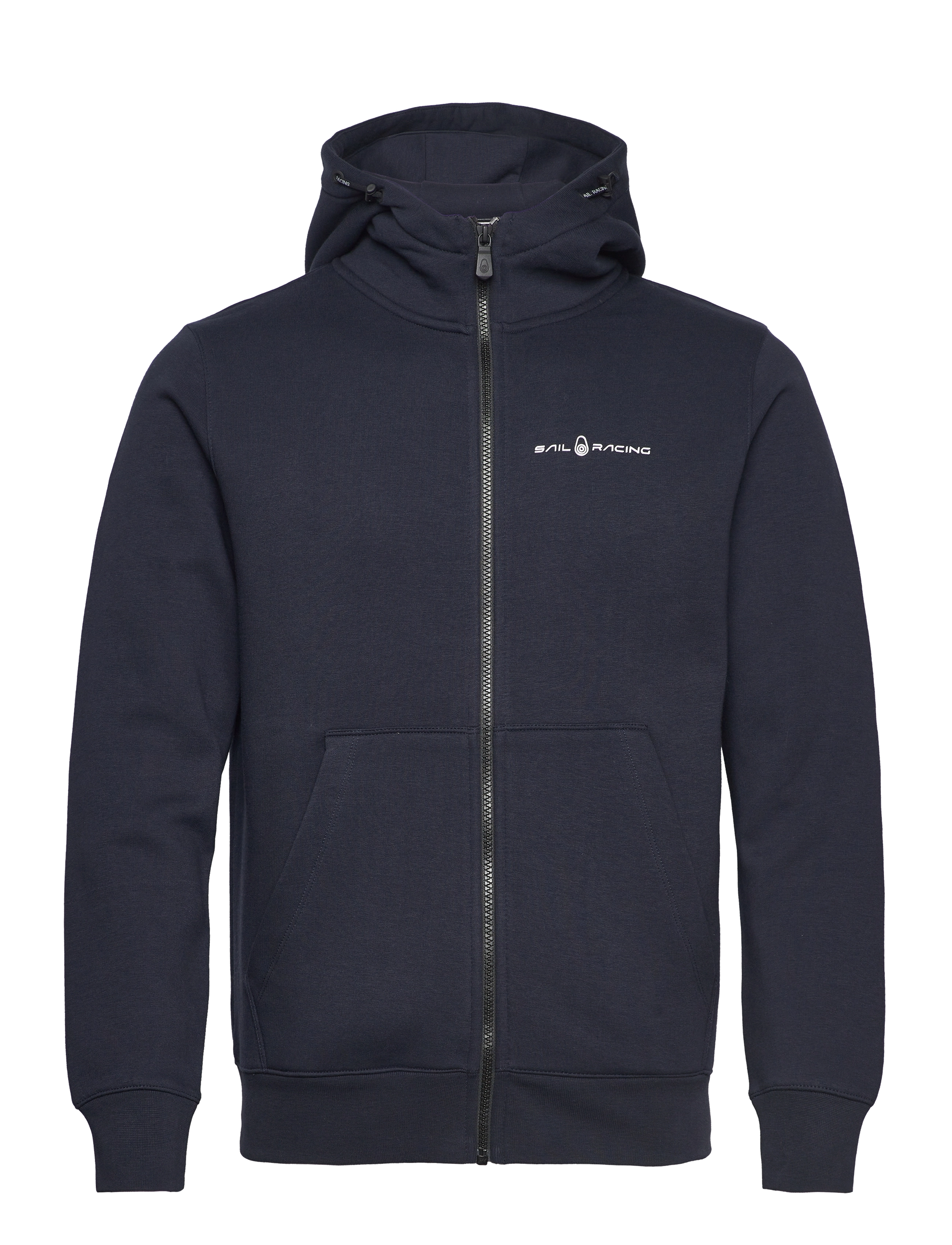 Sail Racing Bowman Logo Zip Hood, S, Navy, Sweatshirts & Hættetrøjer > Hættetrøjer, Herre