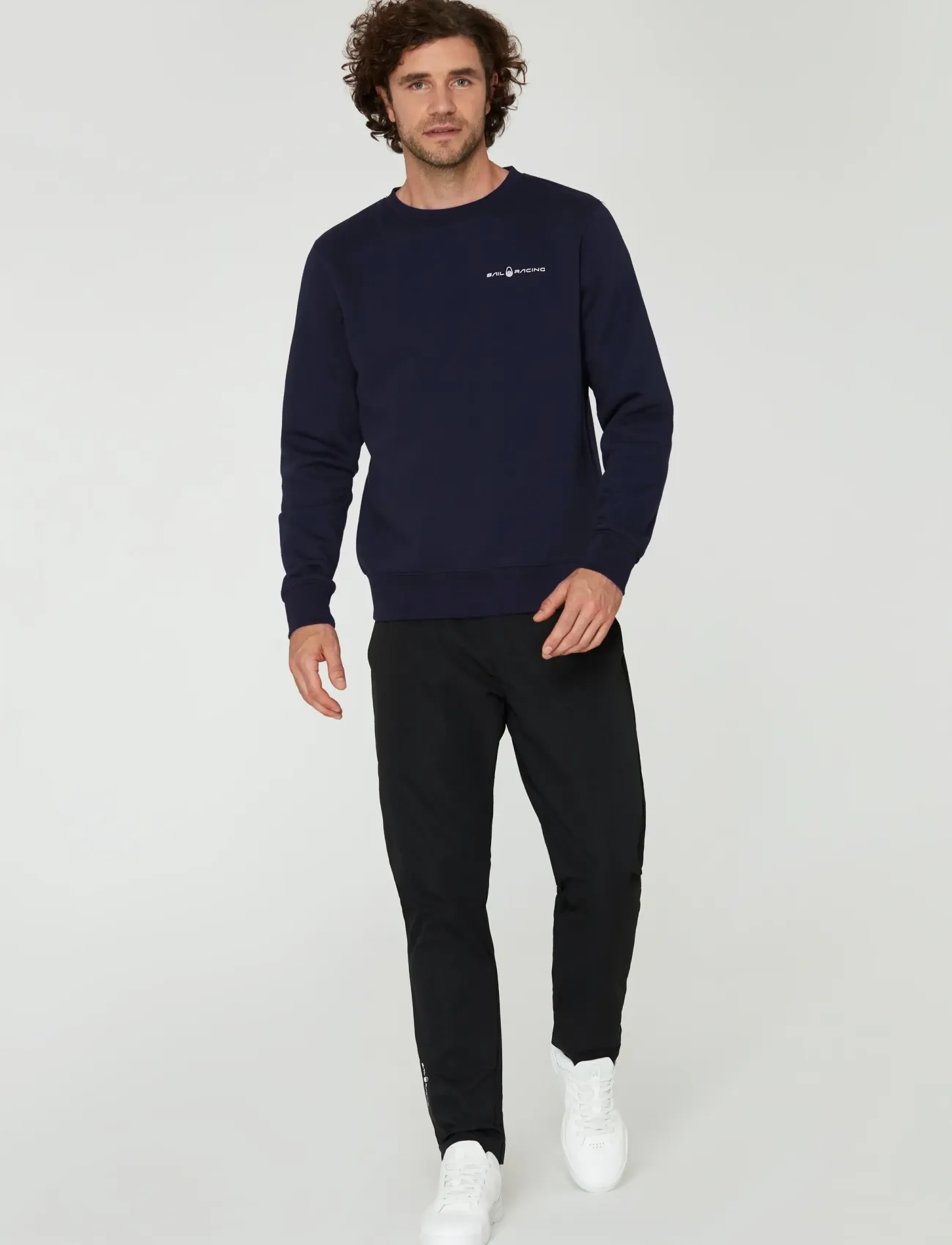 Sail Racing Bowman Logo Sweater, XS, Sweatshirts & Hoodies, Marineblau - Sweatshirts, Männerswear