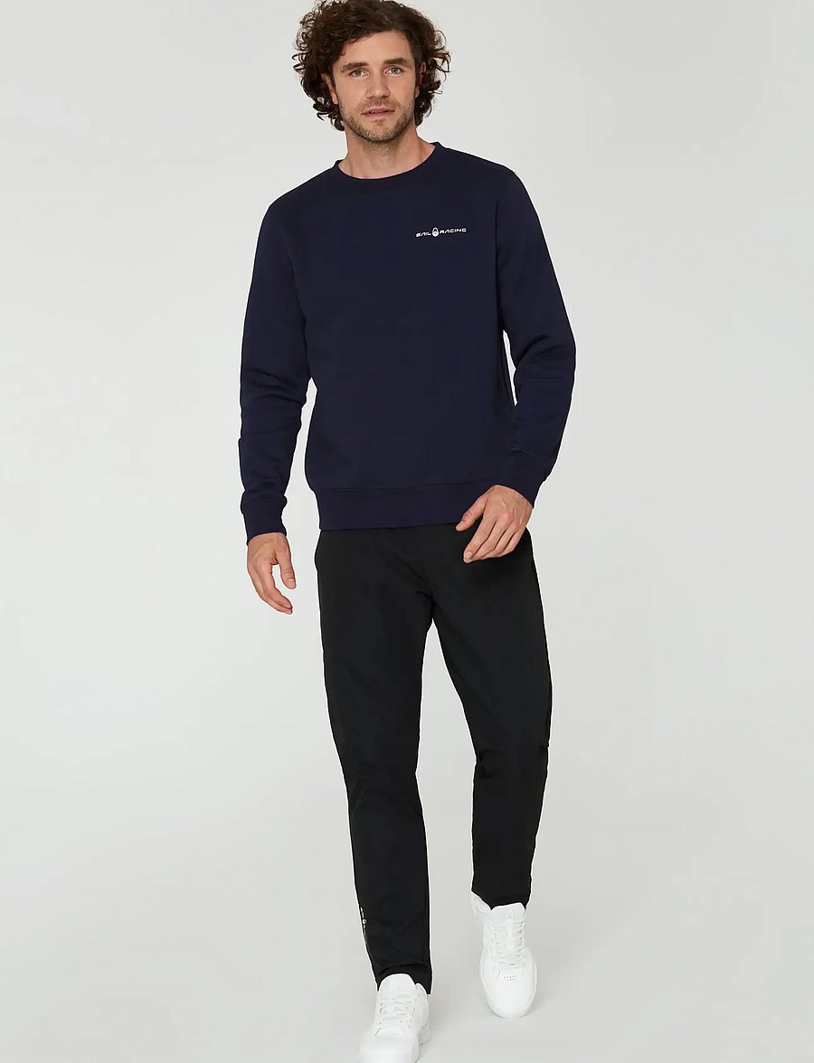 Sail Racing - BOWMAN LOGO SWEATER - alussärgid - dark navy - 0