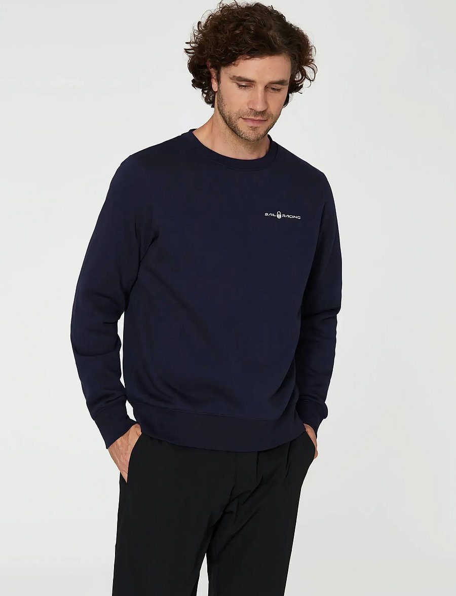 Sail Racing - BOWMAN LOGO SWEATER - alussärgid - dark navy - 3