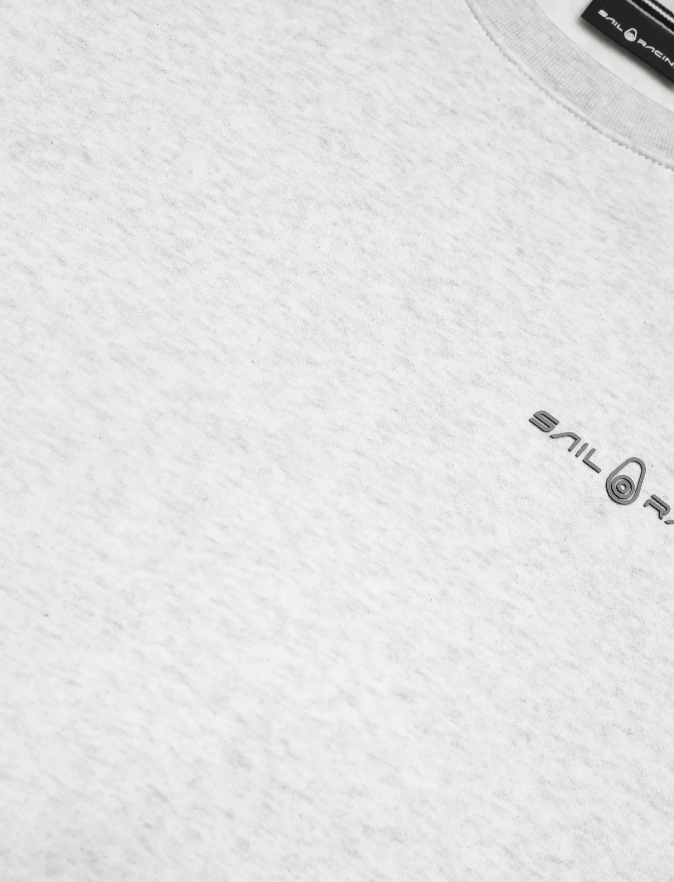 Sail Racing - BOWMAN LOGO SWEATER - Överdelar - light grey mel - 2