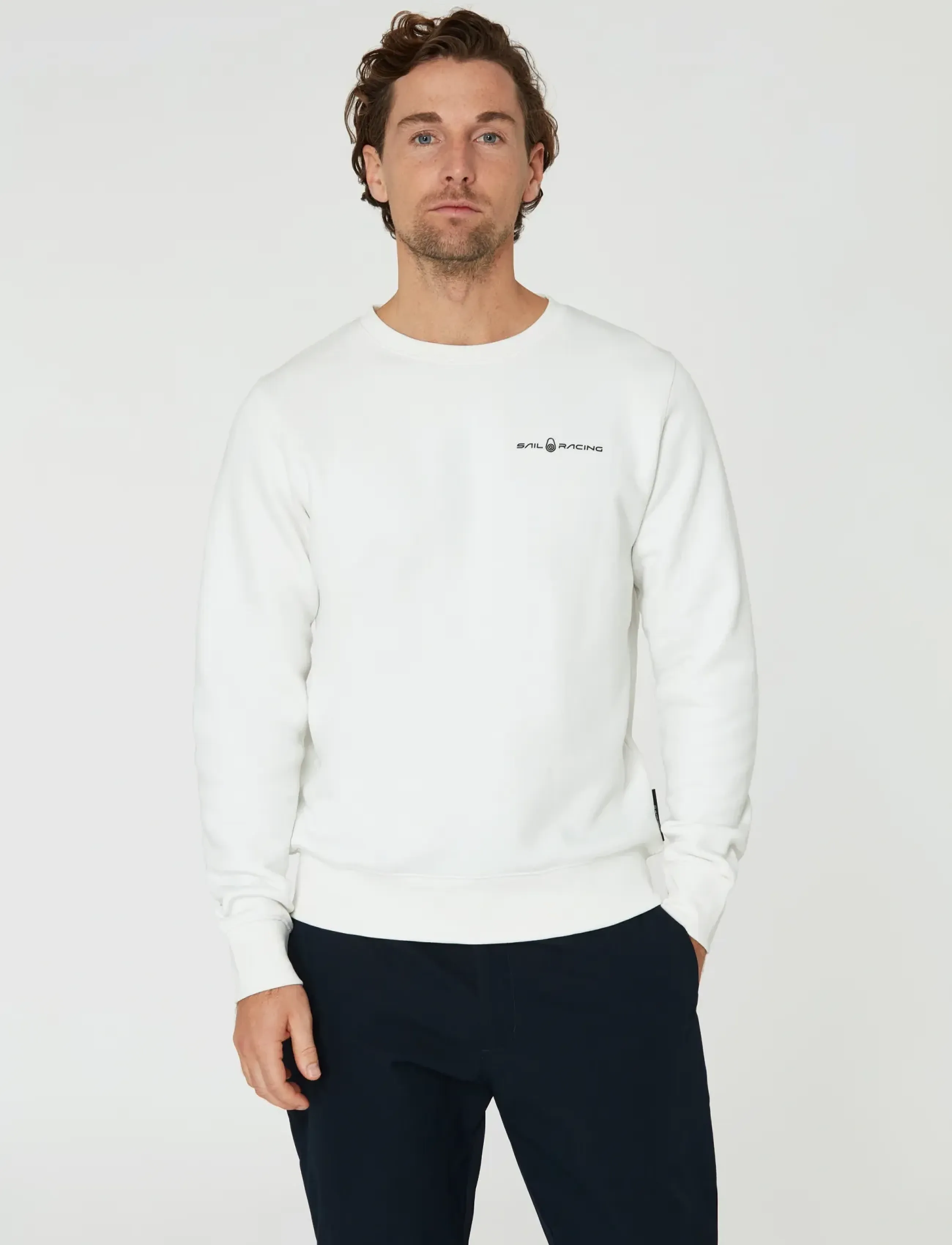 Sail Racing - BOWMAN LOGO SWEATER - oberteile - storm white - 2
