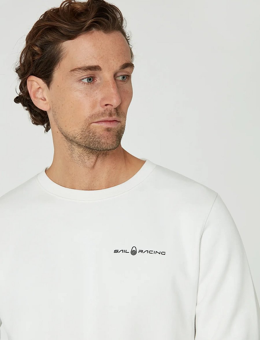 Sail Racing - BOWMAN LOGO SWEATER - tops - storm white - 4