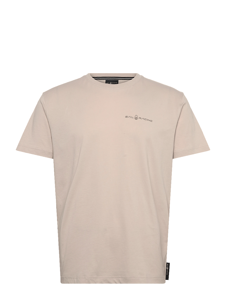 Sail Racing - BOWMAN LOGO TEE - koszulki i t-shirty - ecru - 0