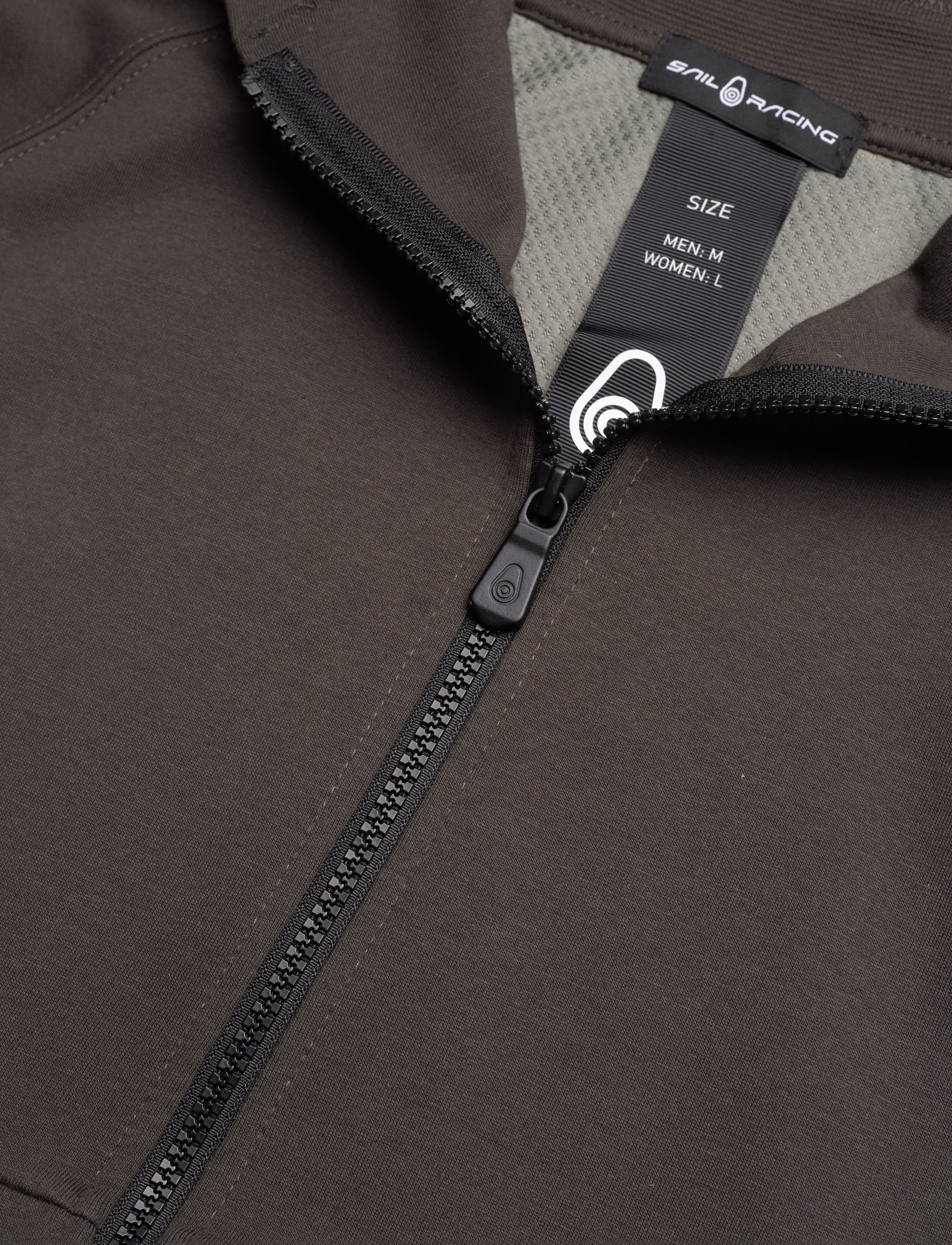 Sail Racing - RACE BONDED ZIP HOOD - asphalt - 2