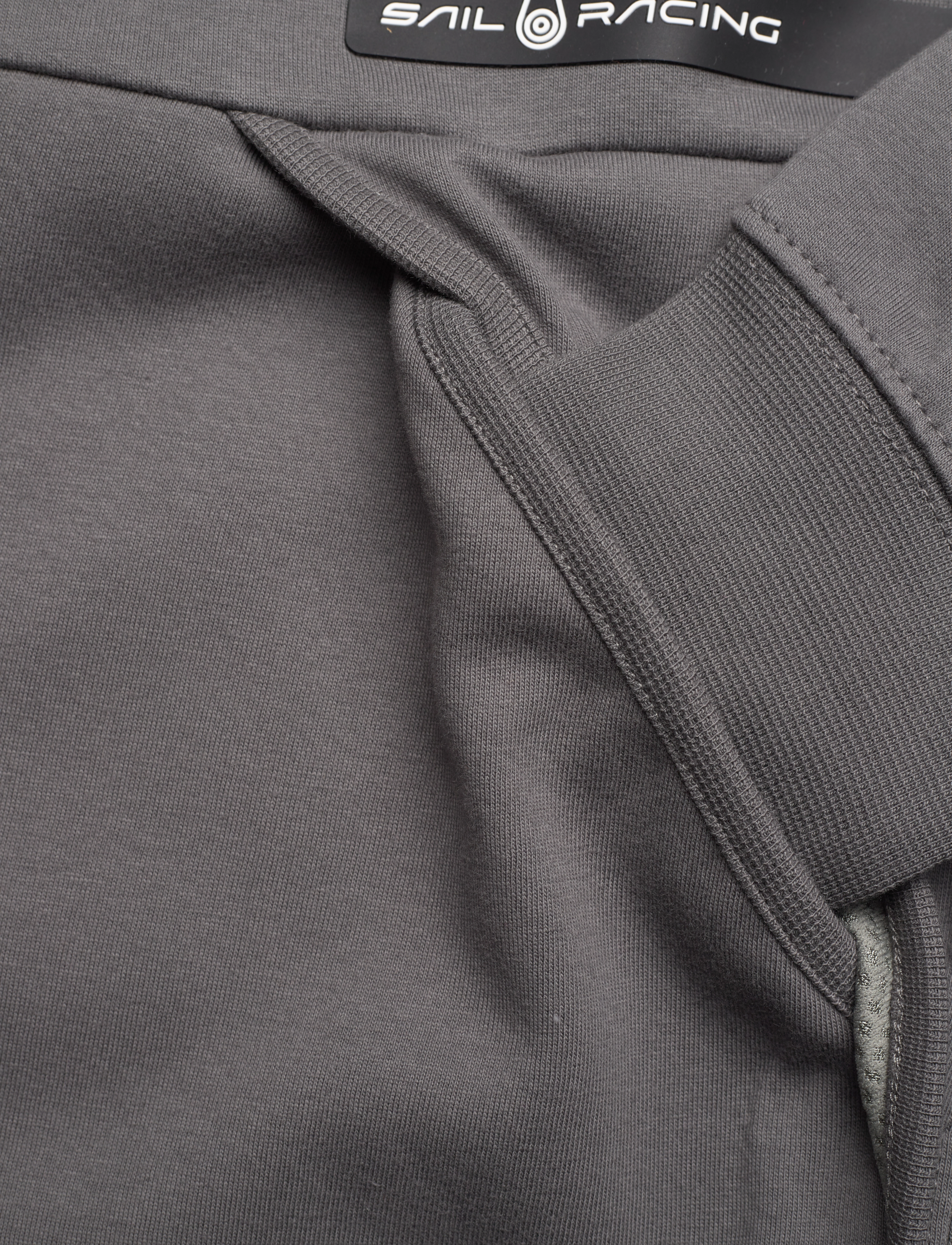 Sail Racing - RACE BONDED ZIP HOOD - front grey - 3