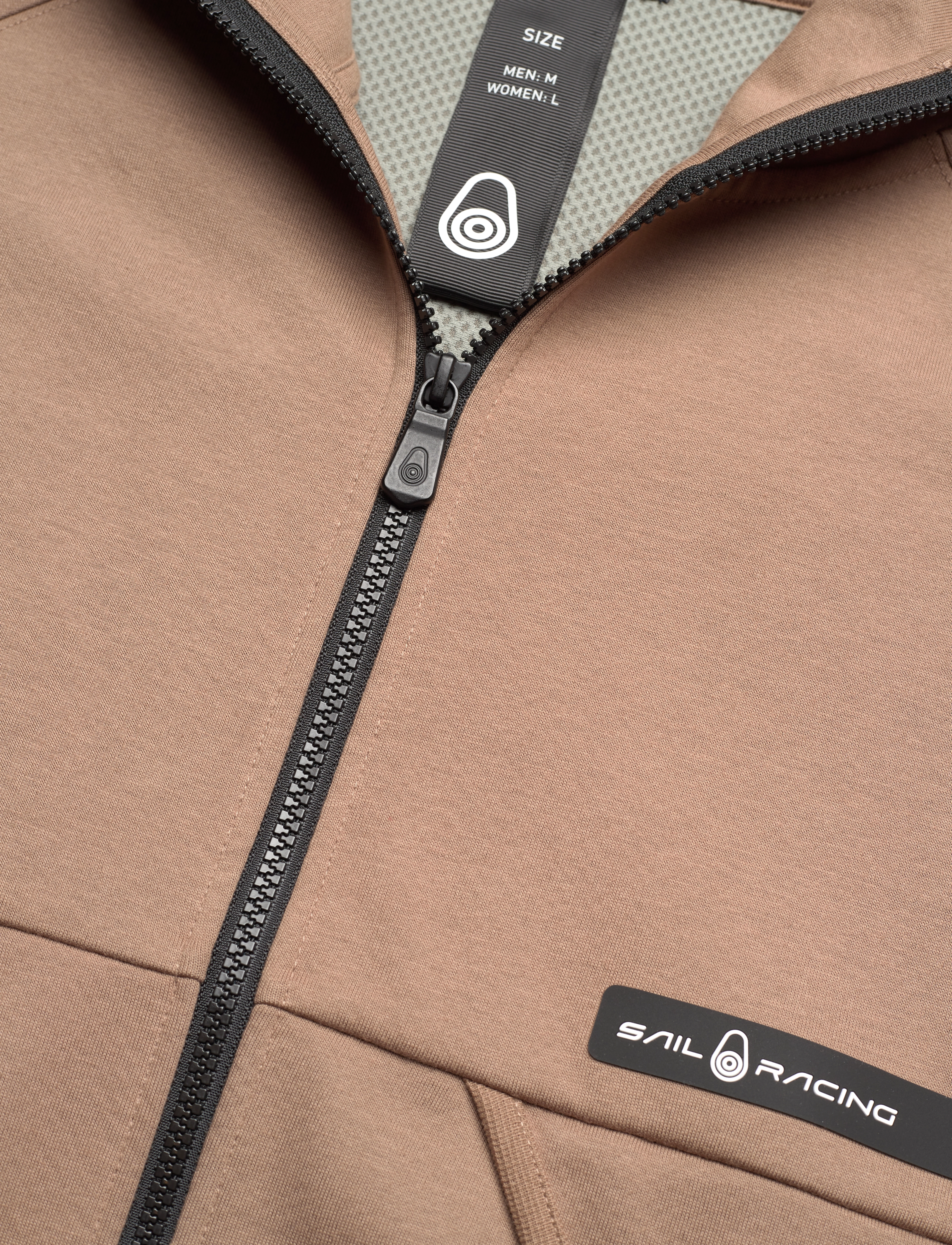 Sail Racing - RACE BONDED ZIP HOOD - slate beige - 2