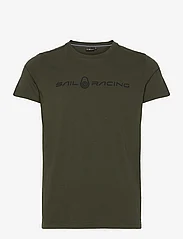Sail Racing - BOWMAN TEE - marškinėliai trumpomis rankovėmis - dark forest - 0