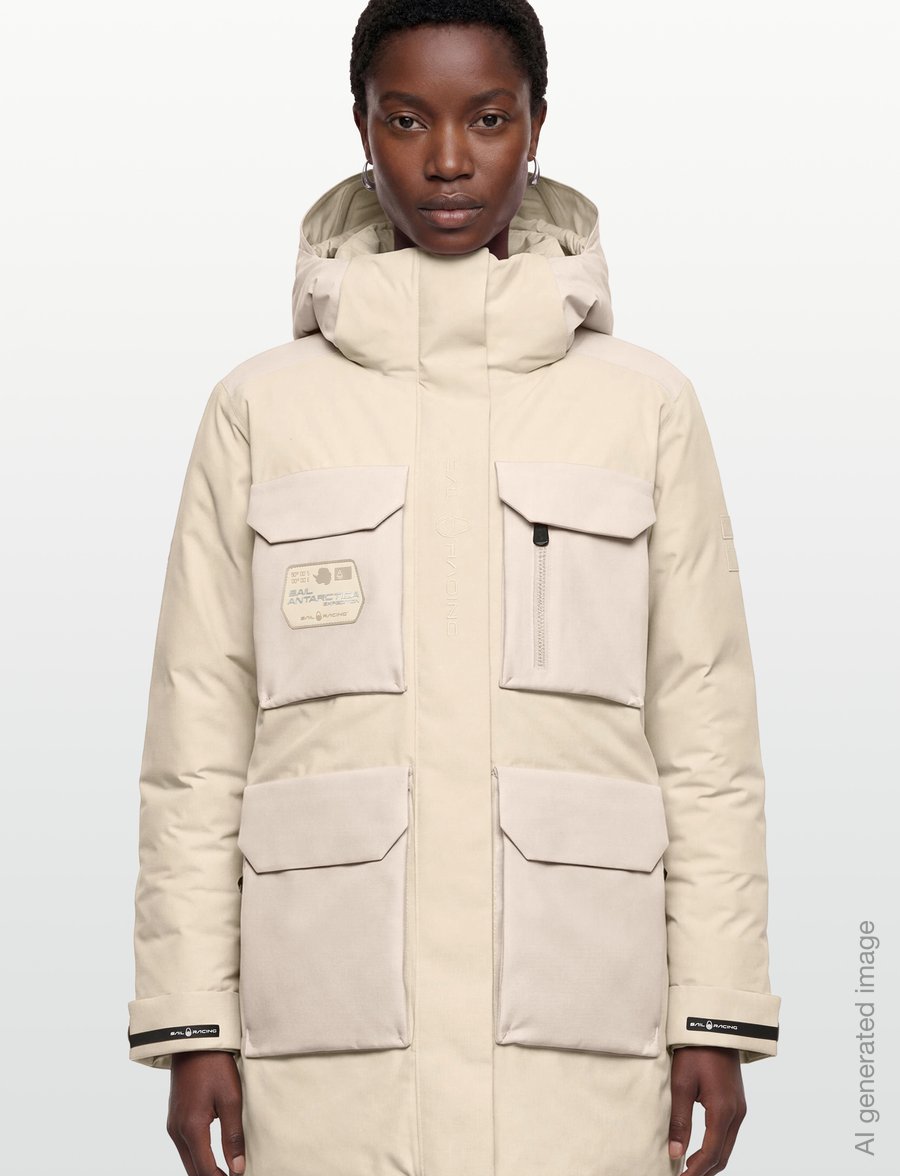 Sail Racing - W Glacier Bay Parka - jakker - warm beige - 3
