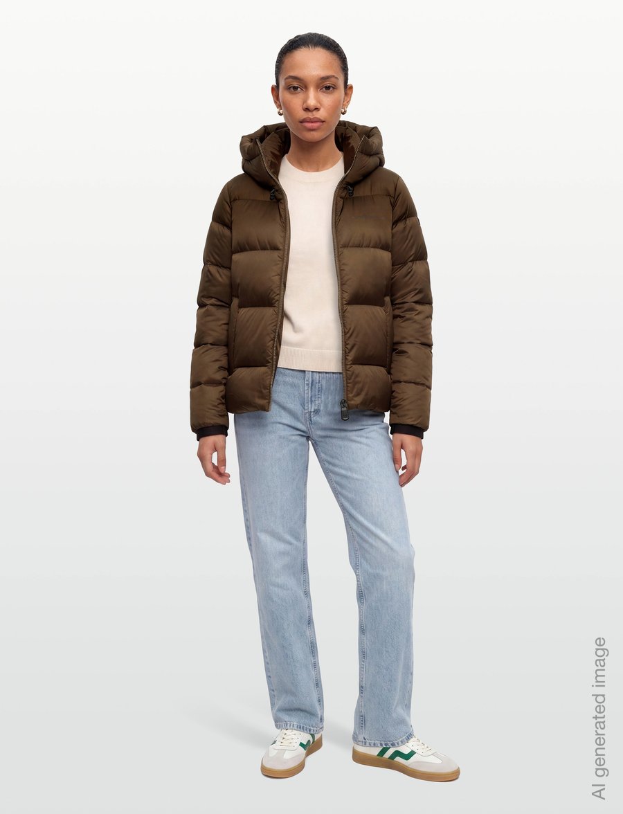 Sail Racing - W CLOUD DOWN HOOD - winterjacken - dusty green - 0
