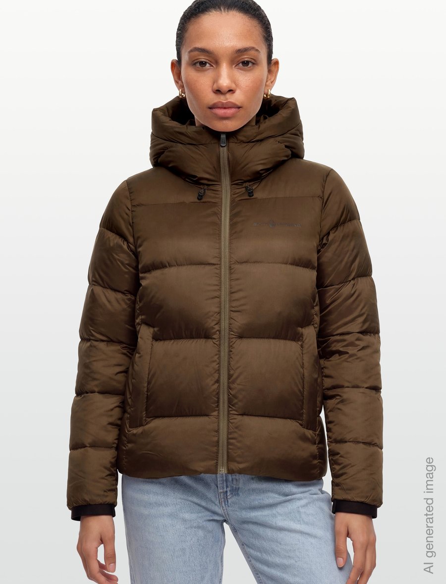 Sail Racing - W CLOUD DOWN HOOD - winterjacken - dusty green - 3