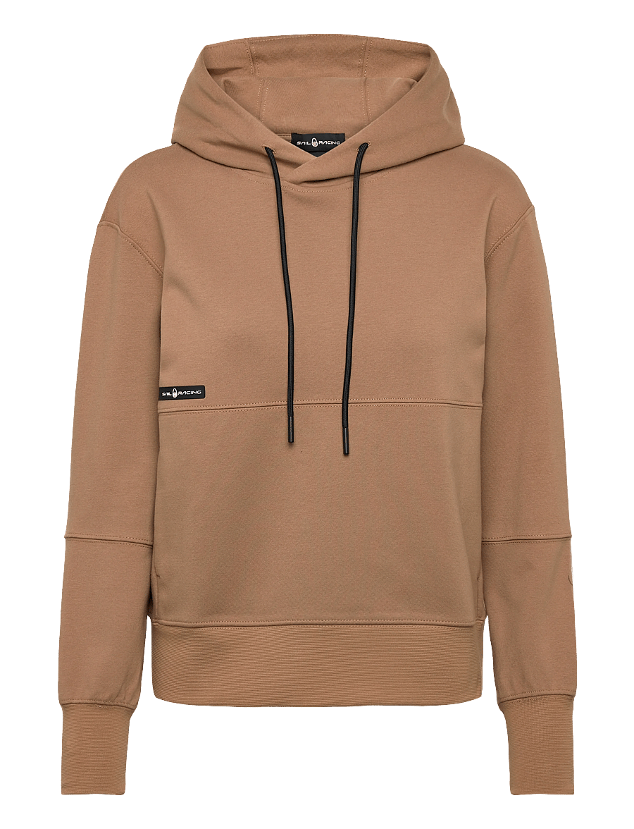 Sail Racing - W RACE HEAVY HOOD - kapuutsiga dressipluusid - dk sand - 1