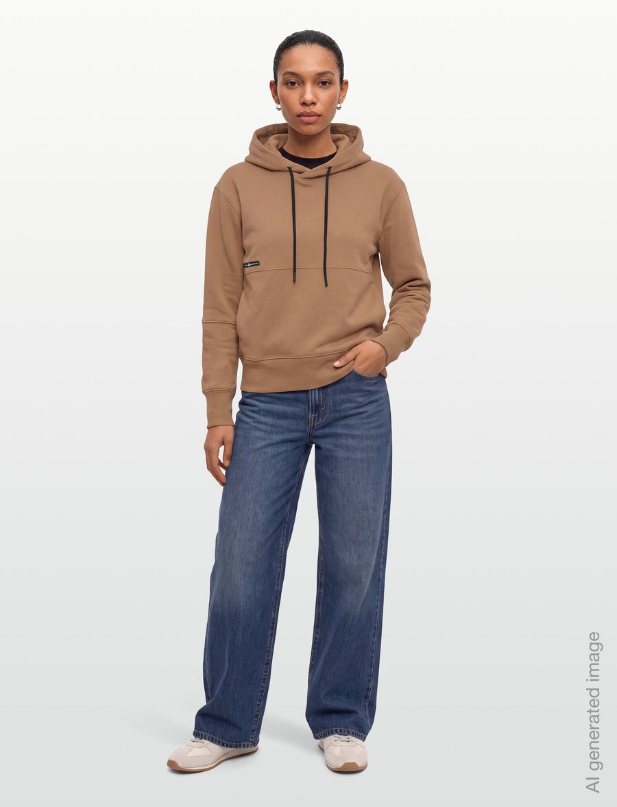 Sail Racing - W RACE HEAVY HOOD - kapuutsiga dressipluusid - dk sand - 0