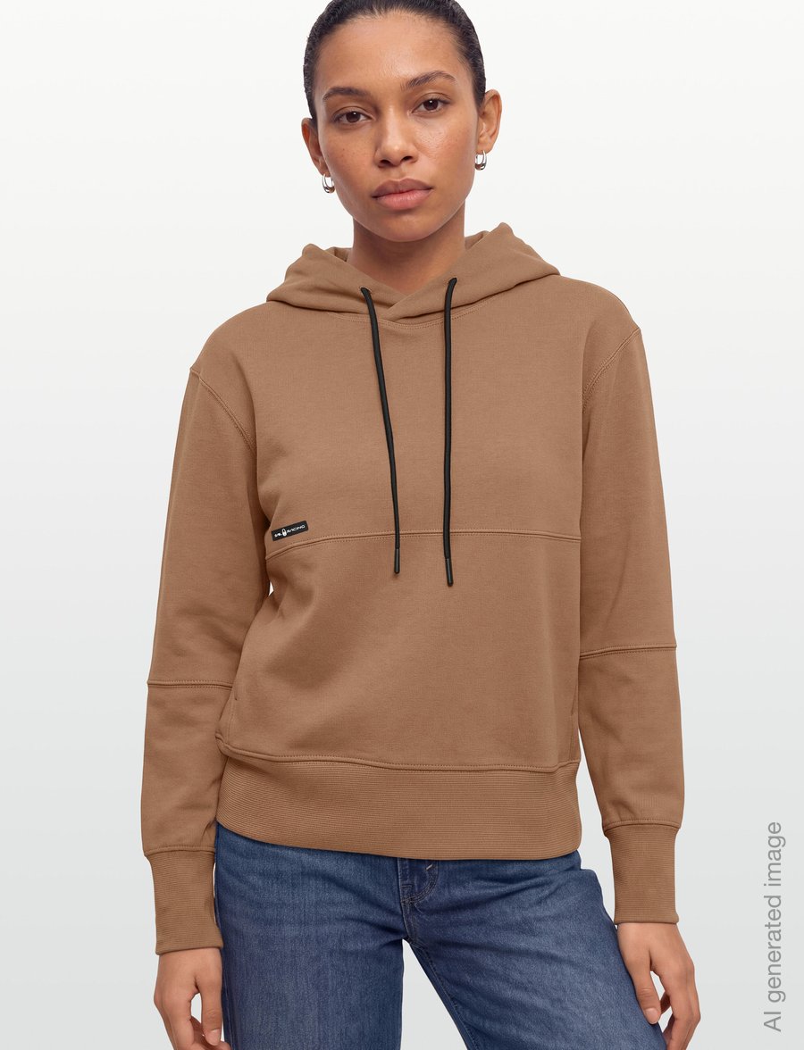 Sail Racing - W RACE HEAVY HOOD - kapuutsiga dressipluusid - dk sand - 3