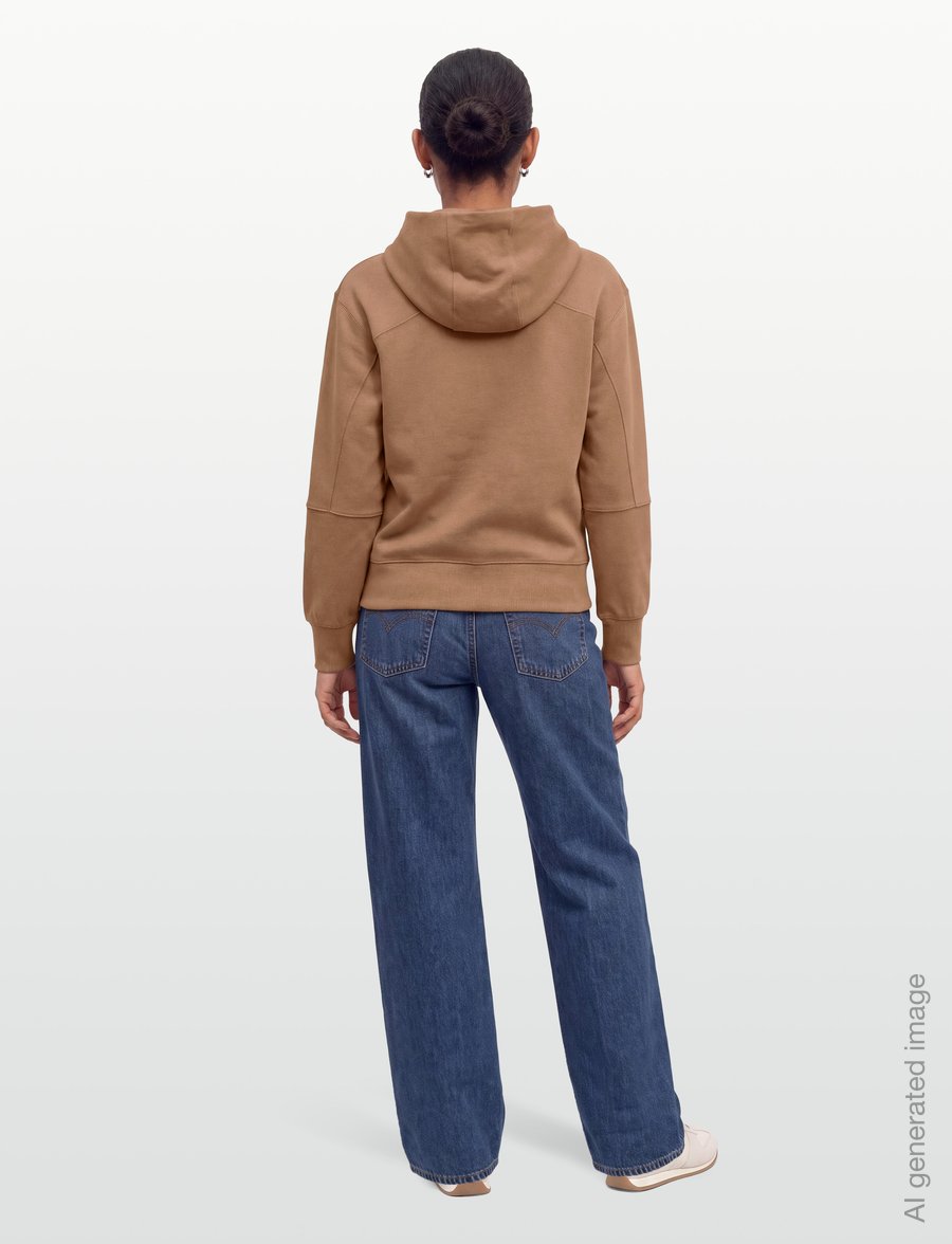 Sail Racing - W RACE HEAVY HOOD - kapuutsiga dressipluusid - dk sand - 4