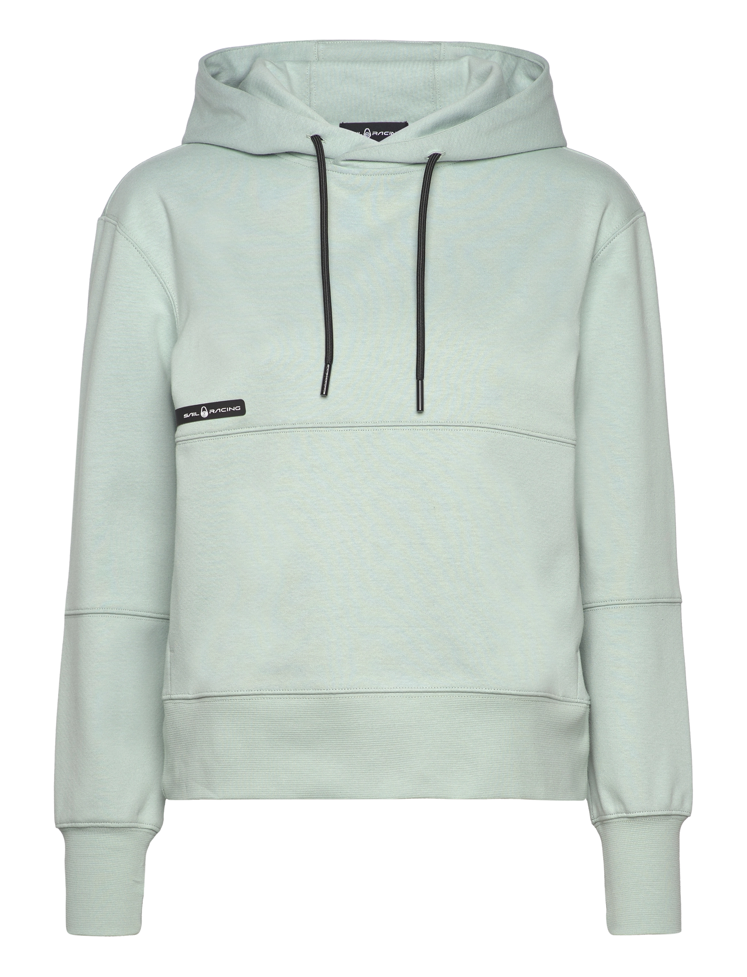 W RACE HEAVY HOOD - GREEN MIST