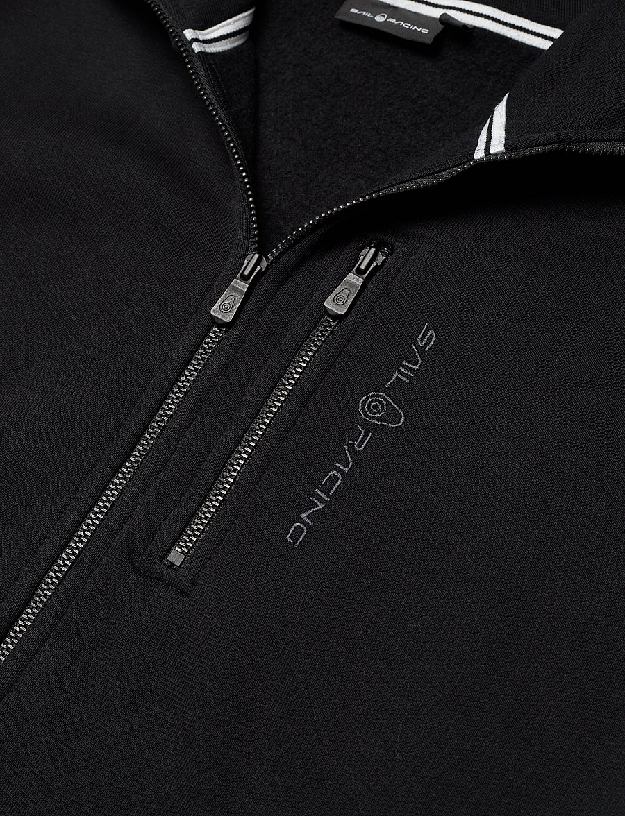 Sail Racing - W GALE ZIP HOOD - peysur - carbon - 2