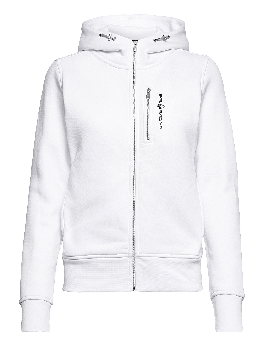Sail Racing - W GALE ZIP HOOD - bluzy i swetry - white - 0