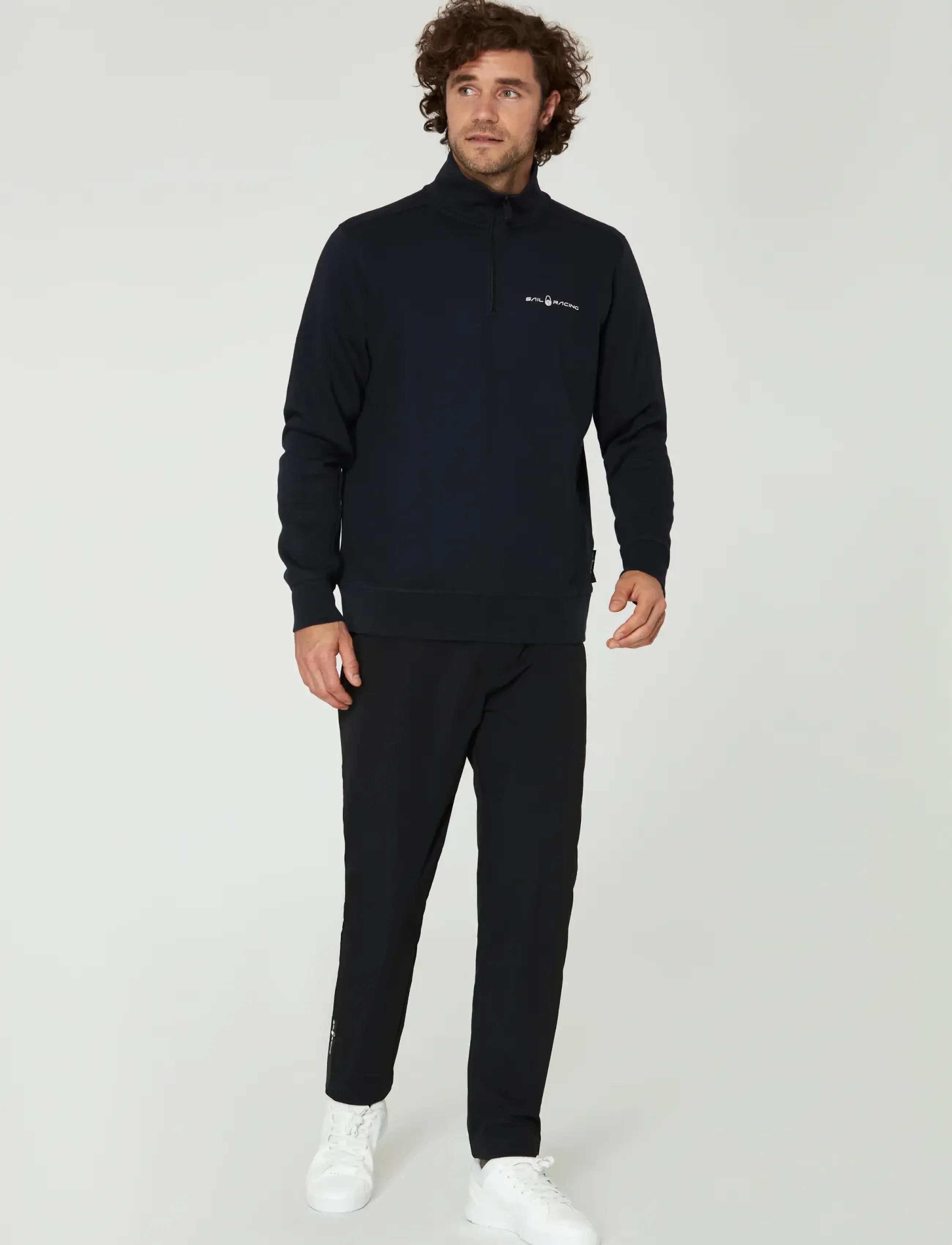 Sail Racing BOWMAN LOGO T-NECK - Sweatshirts - DARK NAVY / navy