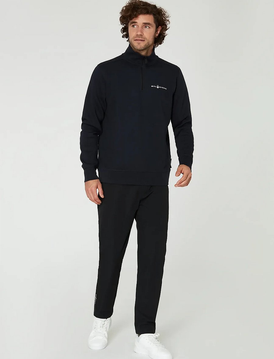 Sail Racing - BOWMAN LOGO T-NECK - tops - dark navy - 0