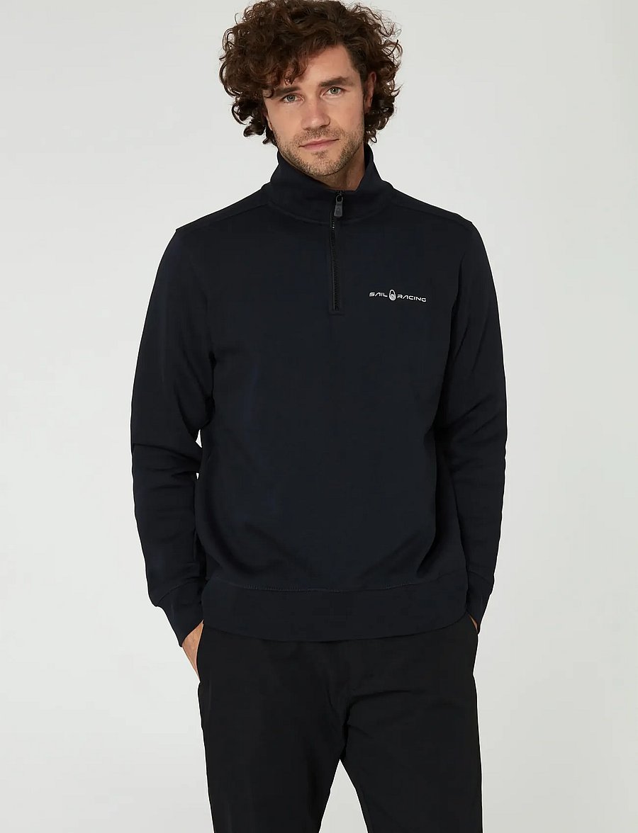 Sail Racing - BOWMAN LOGO T-NECK - tops - dark navy - 4